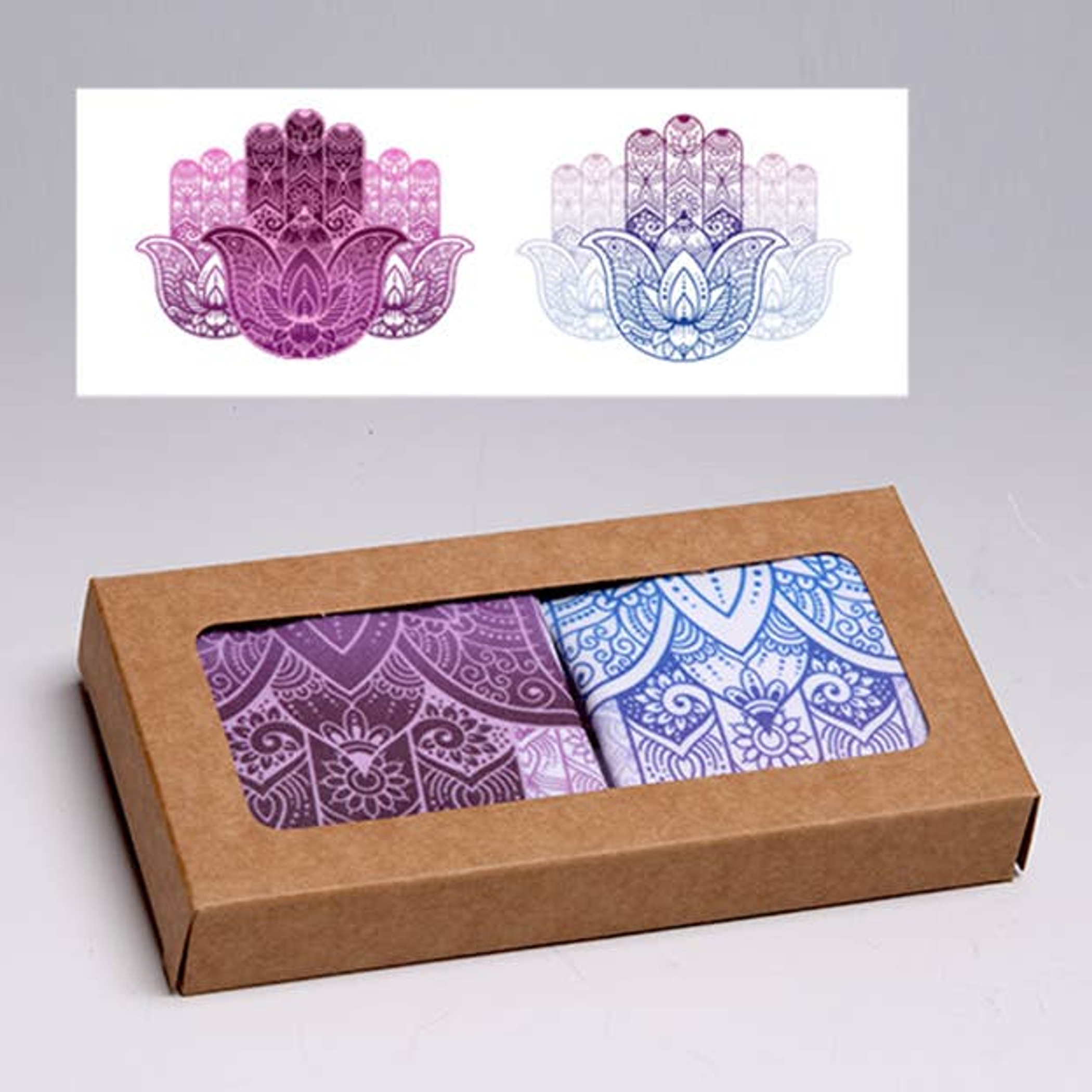Caja de regalo incluye dos mascarillas ajustables con filtros tamaño adulto 7.25x5.25 pulgadas poliéster ligero 2 capas diseños divertidos