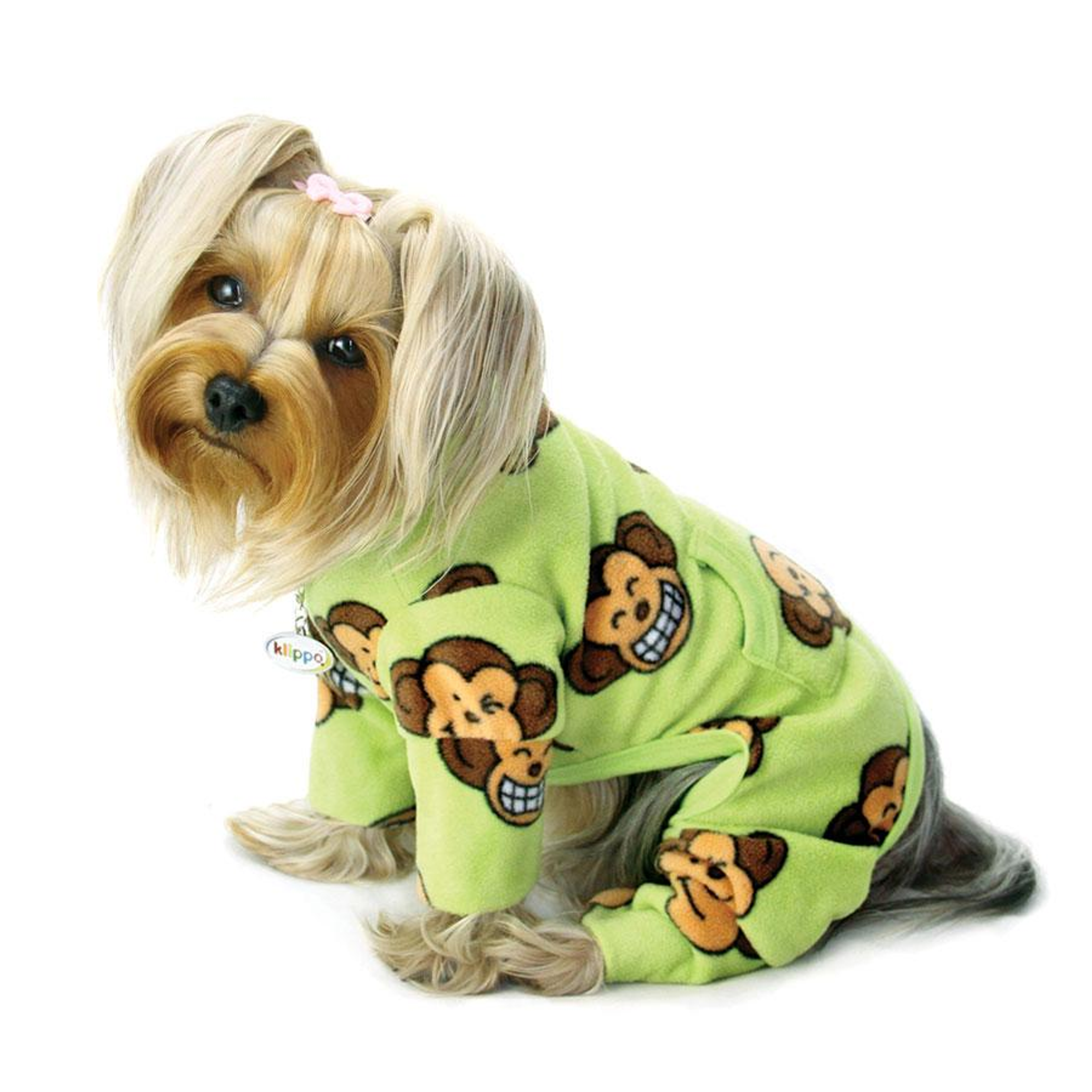 Silly Monkey Fleece Turtleneck Pajamas Image 1