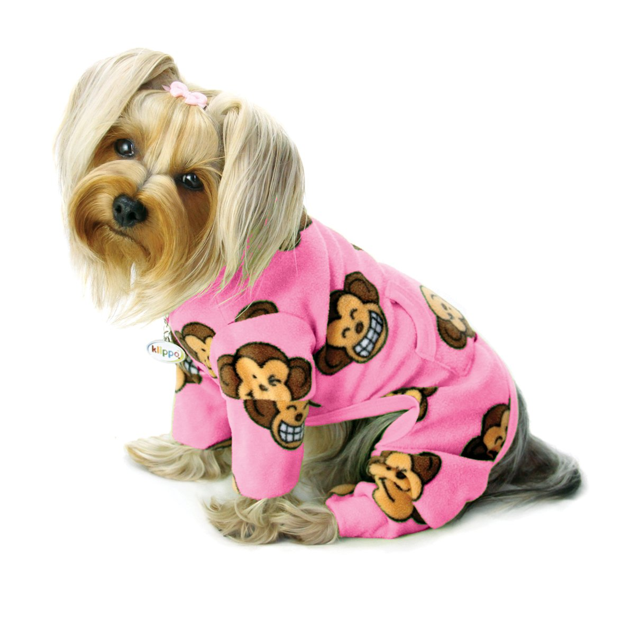 Silly Monkey Fleece Turtleneck Pajamas Image 1