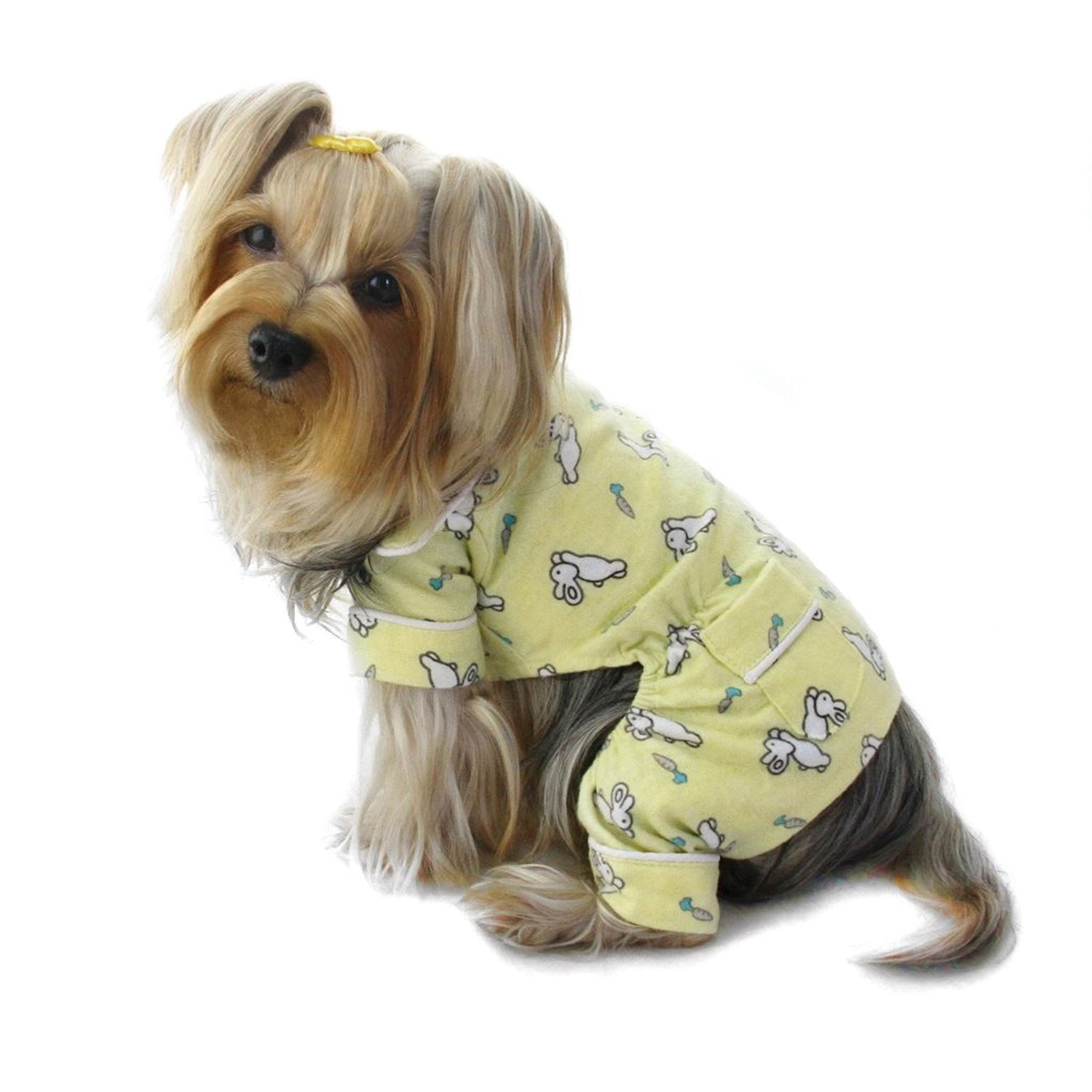 Hopping Bunny Flannel Pajamas Image 1
