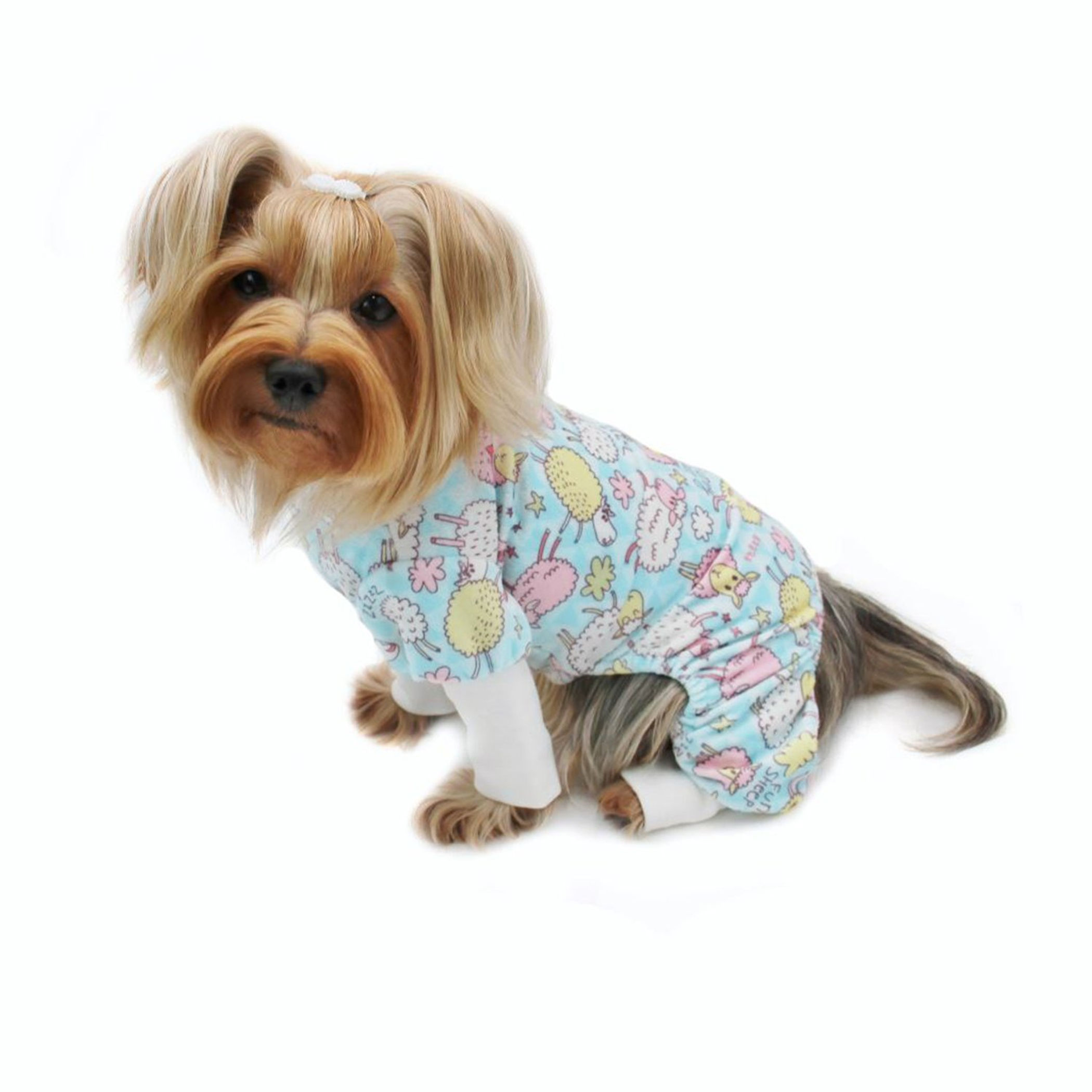 Ultra Soft Plush Minky Funny Sheep Pajamas Image 1