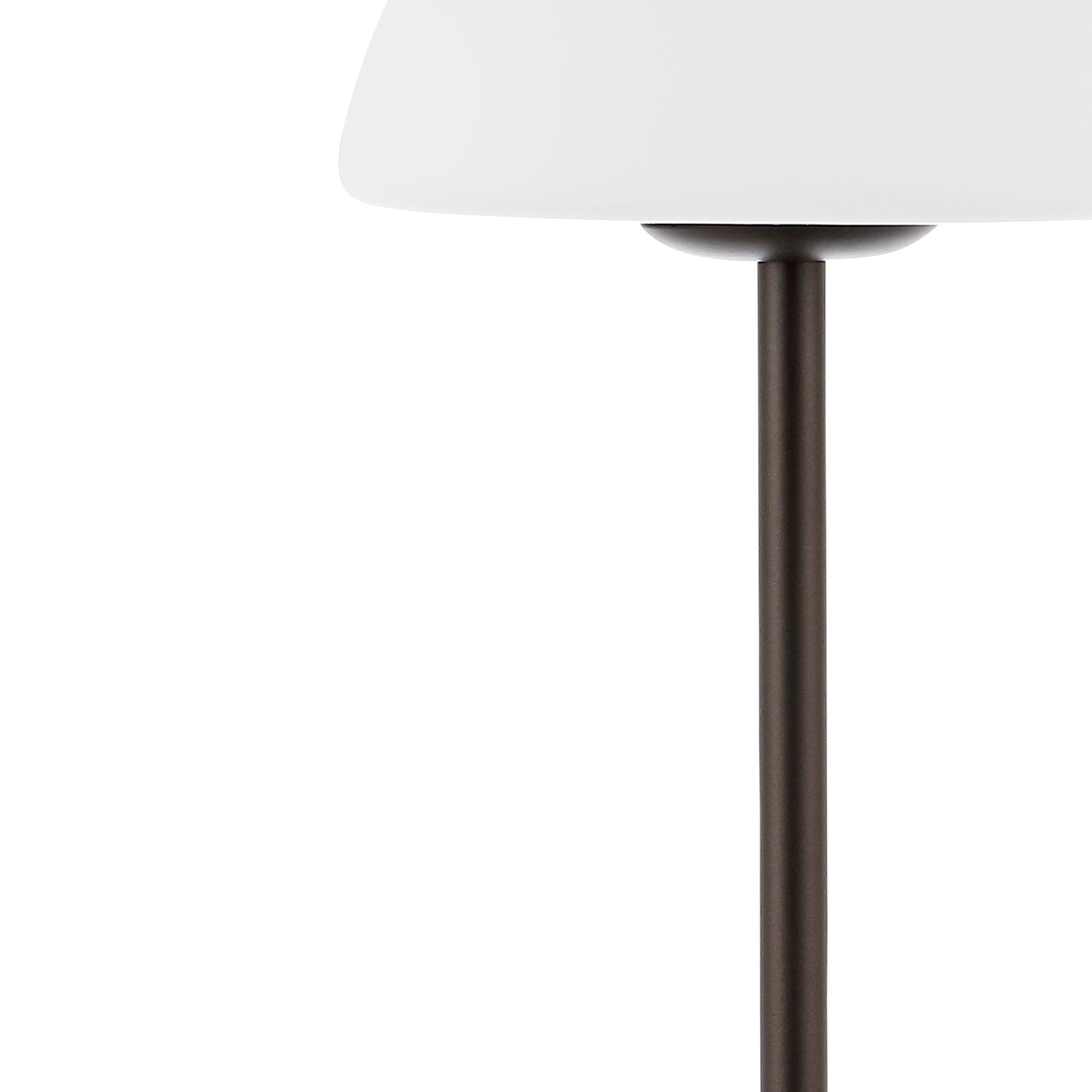 13" Antiqued Bronze USB Table Lamp With Dome Shade, photo 4