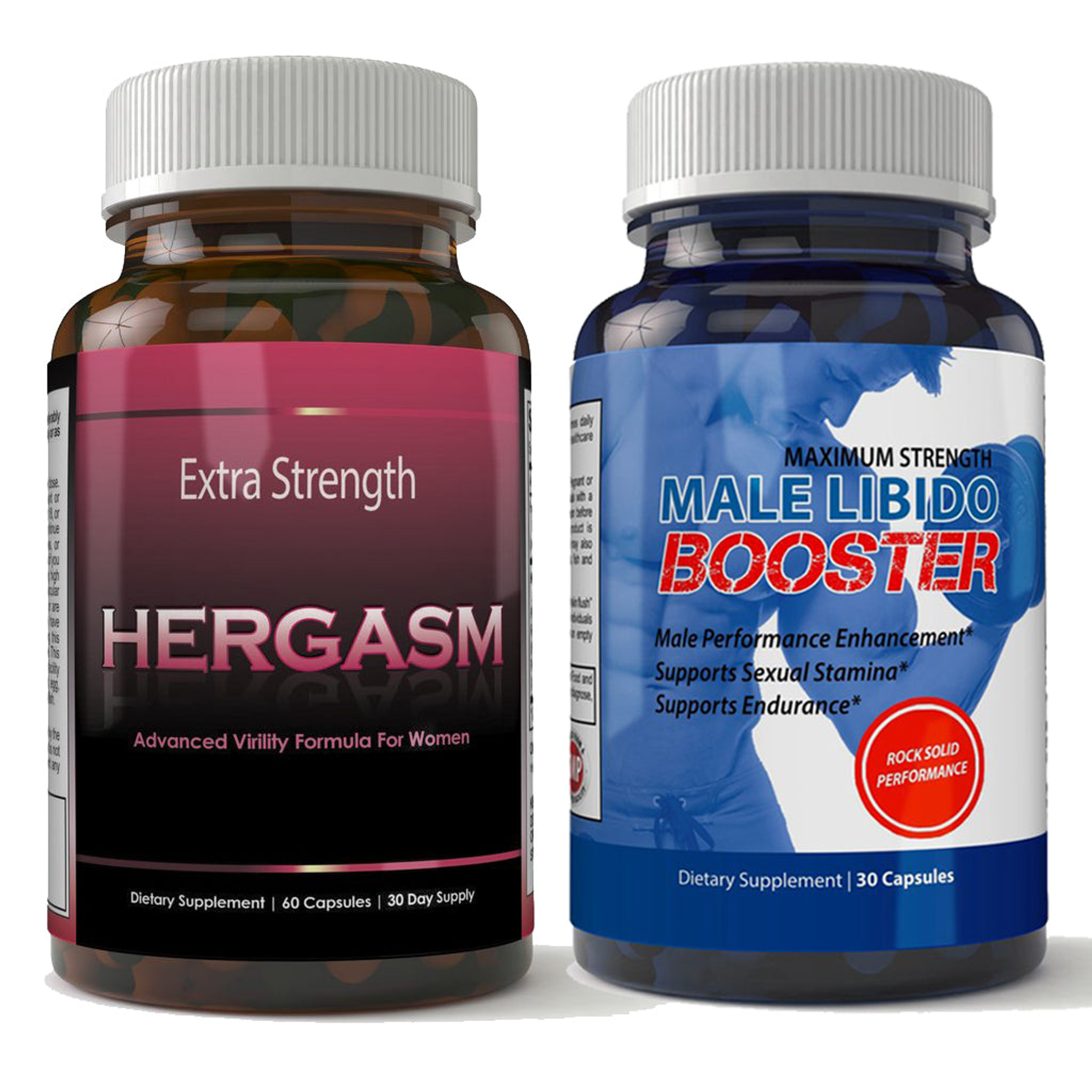 Libido Booster and Hergasm Combo Pack by Totally Products