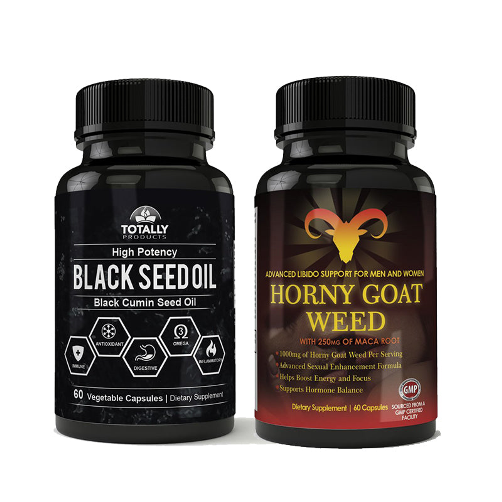 Black Seed Oil & Horny Goat Weed Combo Pack