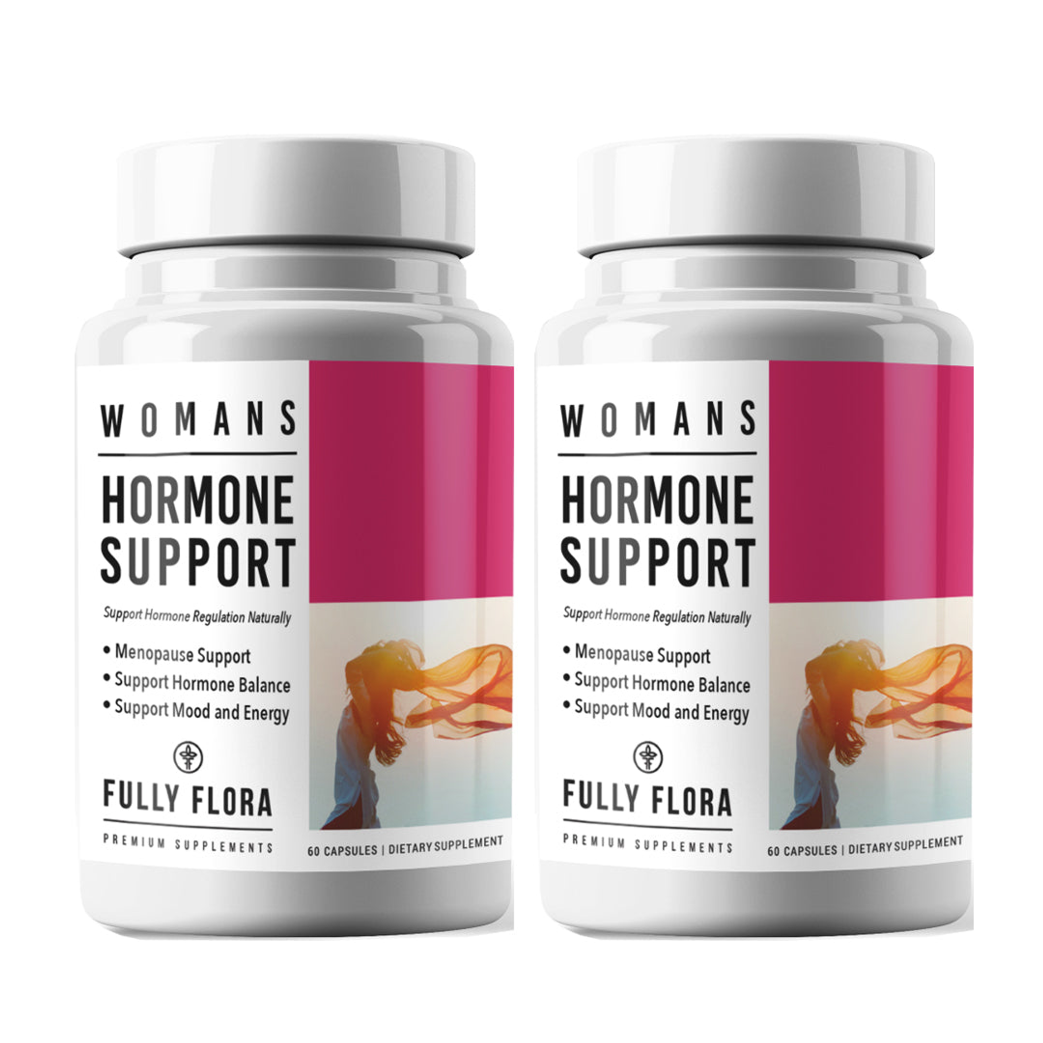 Fully Flora Hormone Support - 2 Bottle Pack