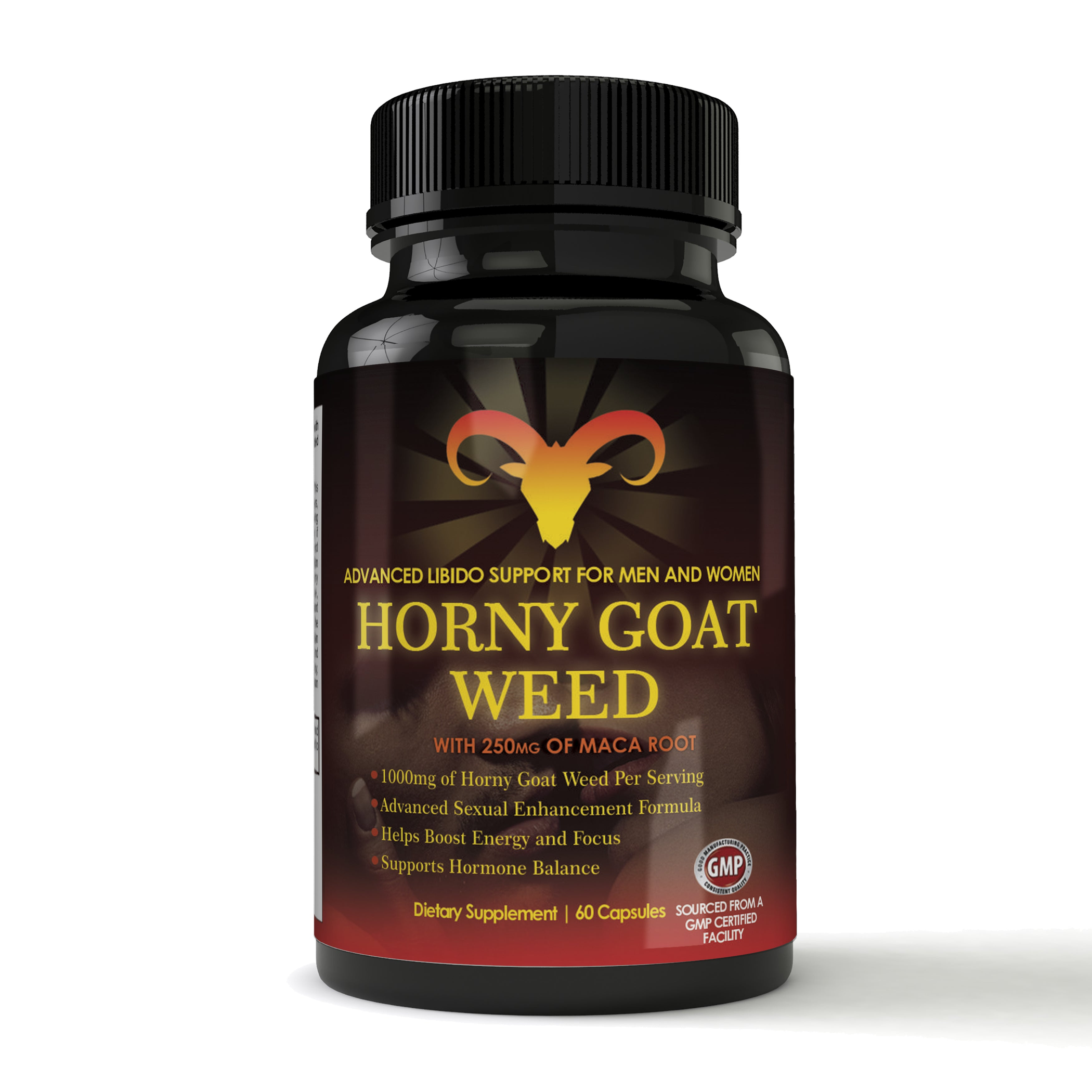Horny Goat Weed 1000mg Libido Support Capsules