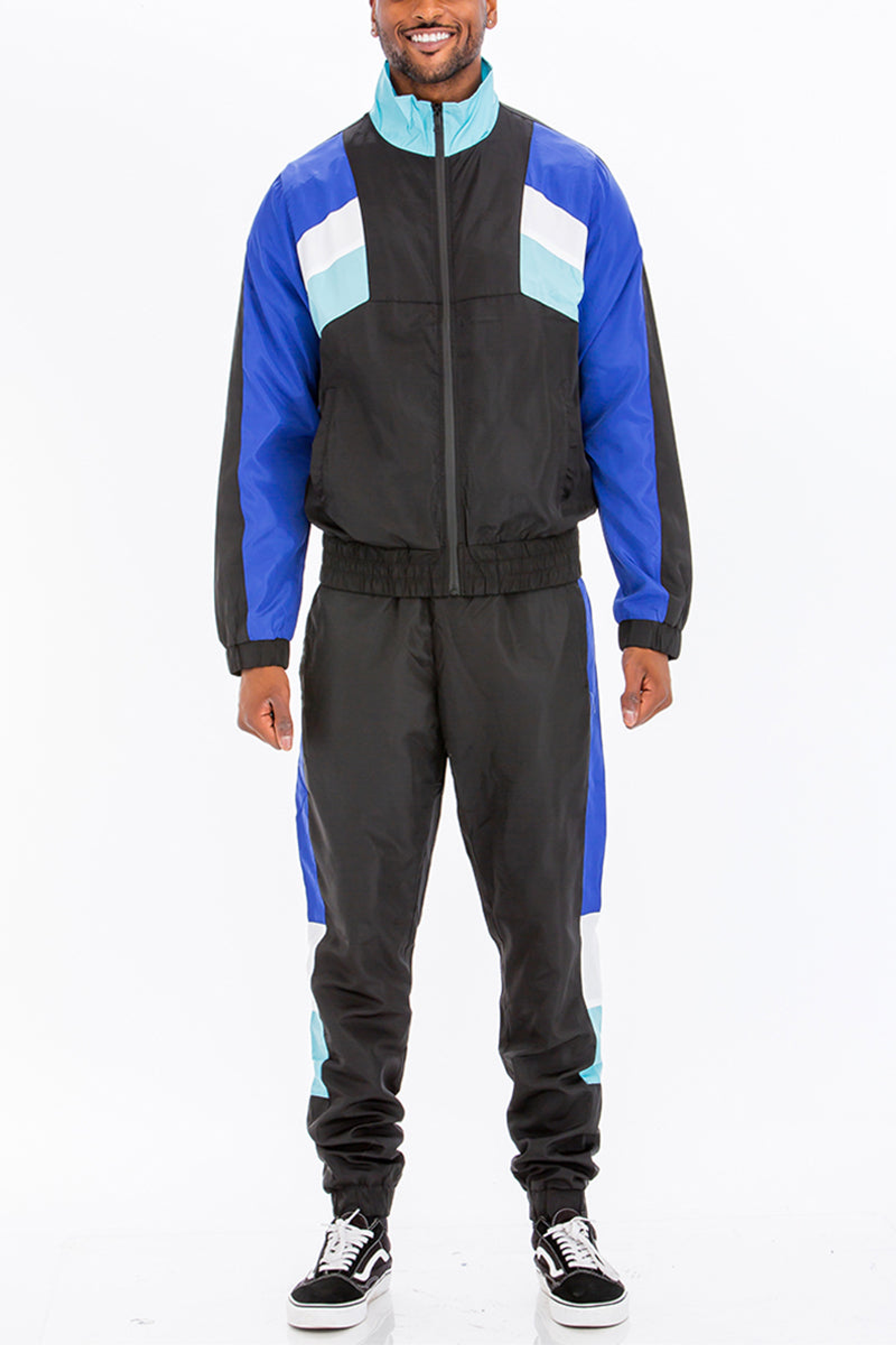 Conjunto de chándal Winslow Windbreaker 100% poliéster talla mediana color no especificado cintura y tobillo elásticos lavado a máquina