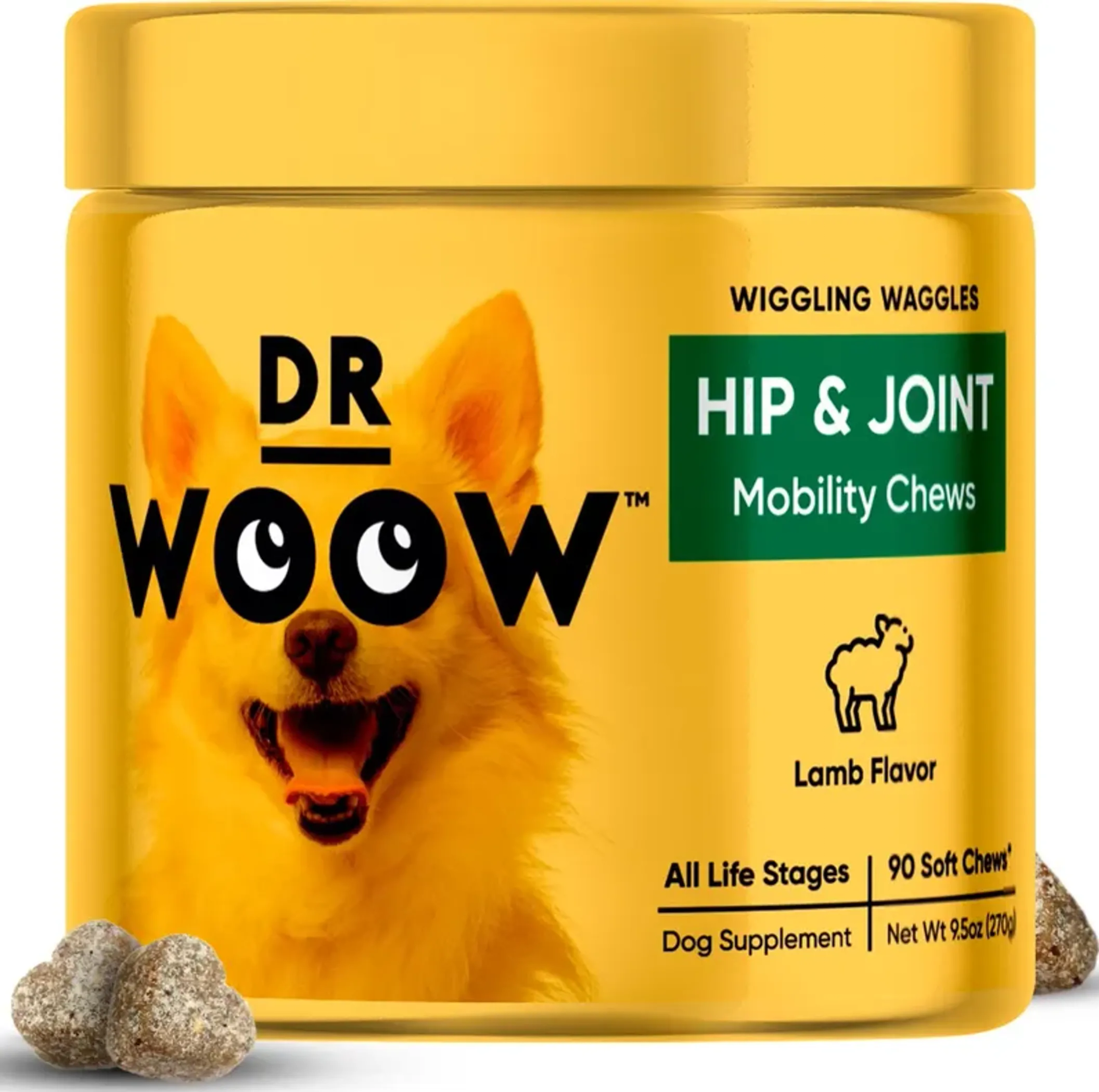 Dr Woow Hip and Joint Support Soft Chews Image 1