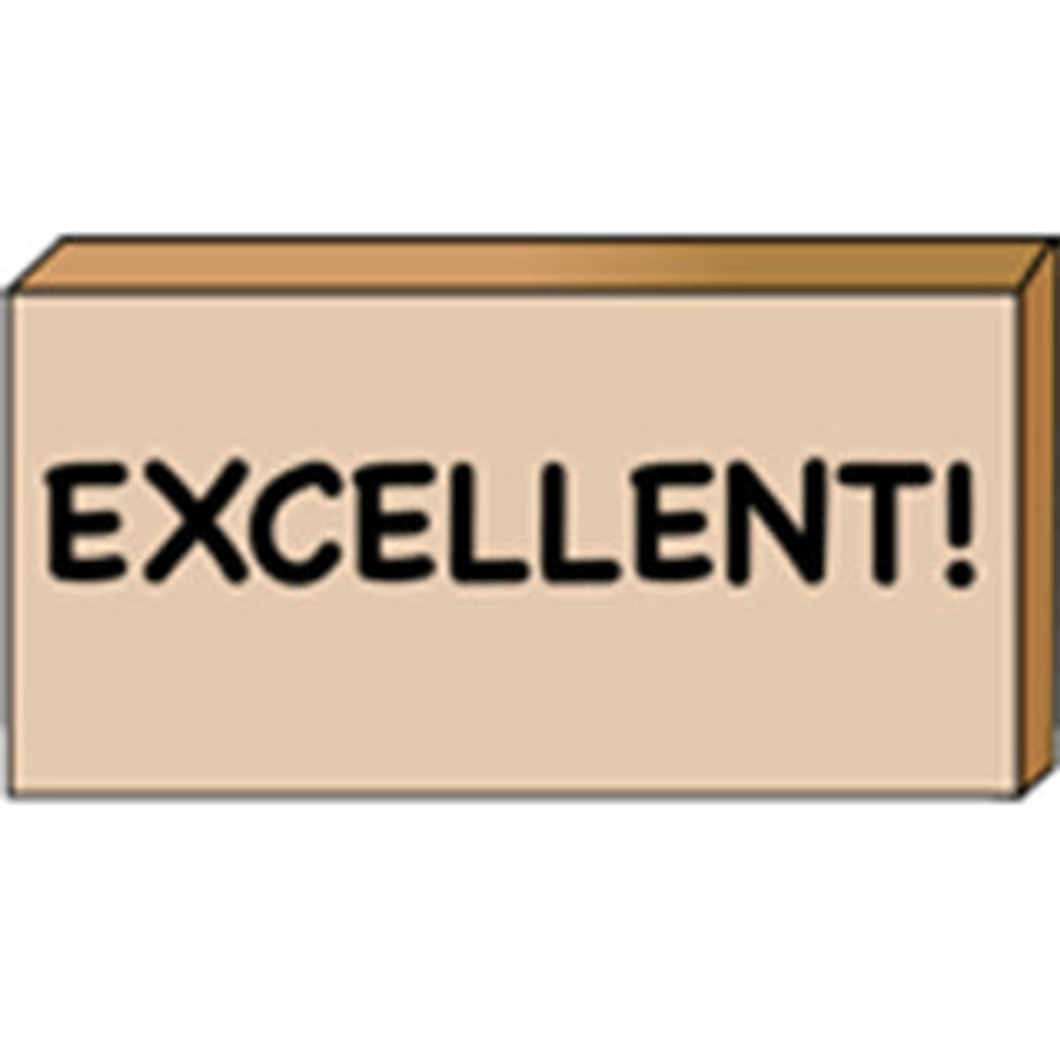 Rubber Stamp Encouraging Good Work Habits Classroom Size 2 x 1 3/4 Inches