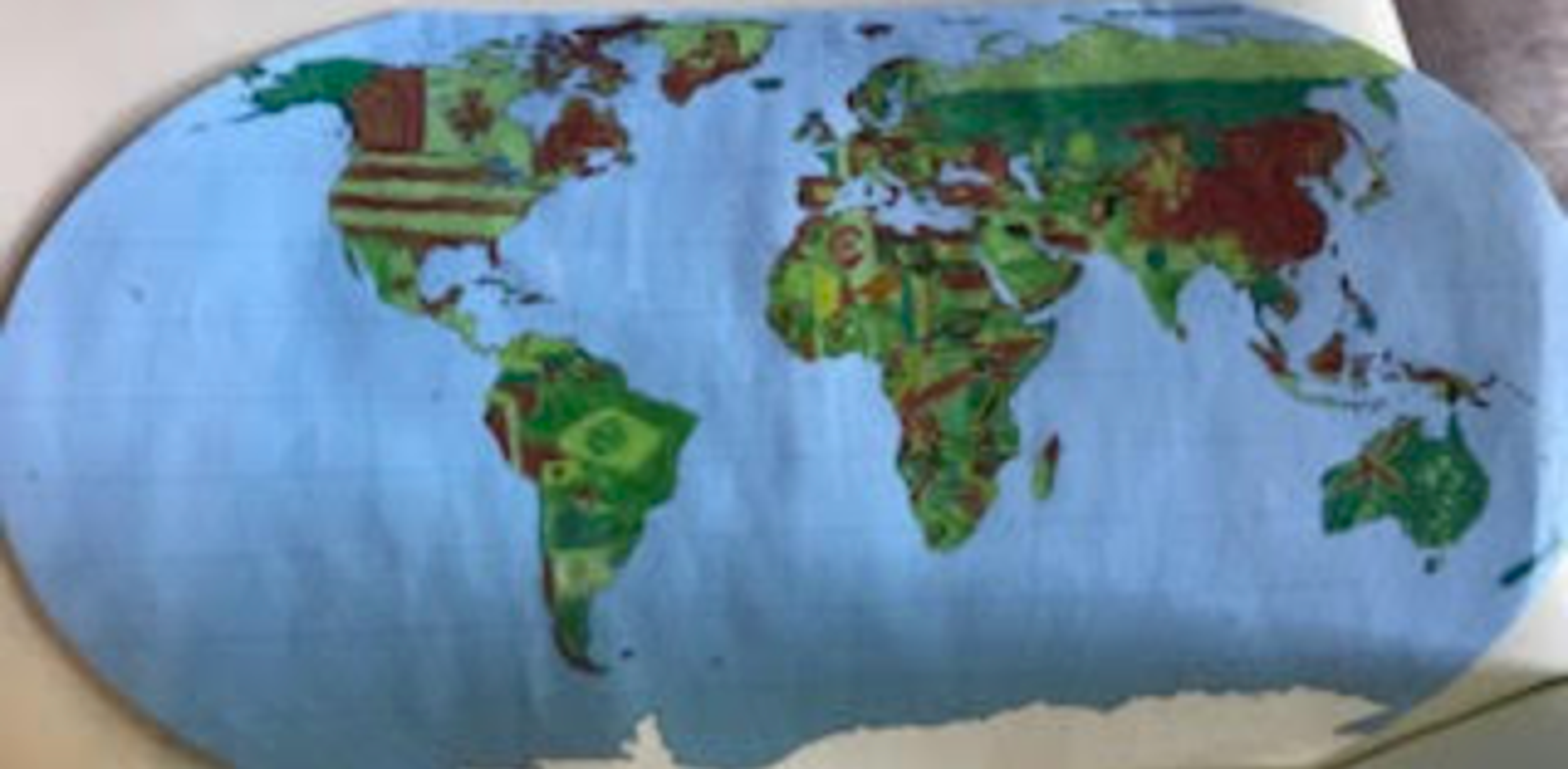 Practice Map Combo Pack World Learning Labeled and Unlabeled 60 Sheets 9 x 16 Inches Creative Teaching Tool