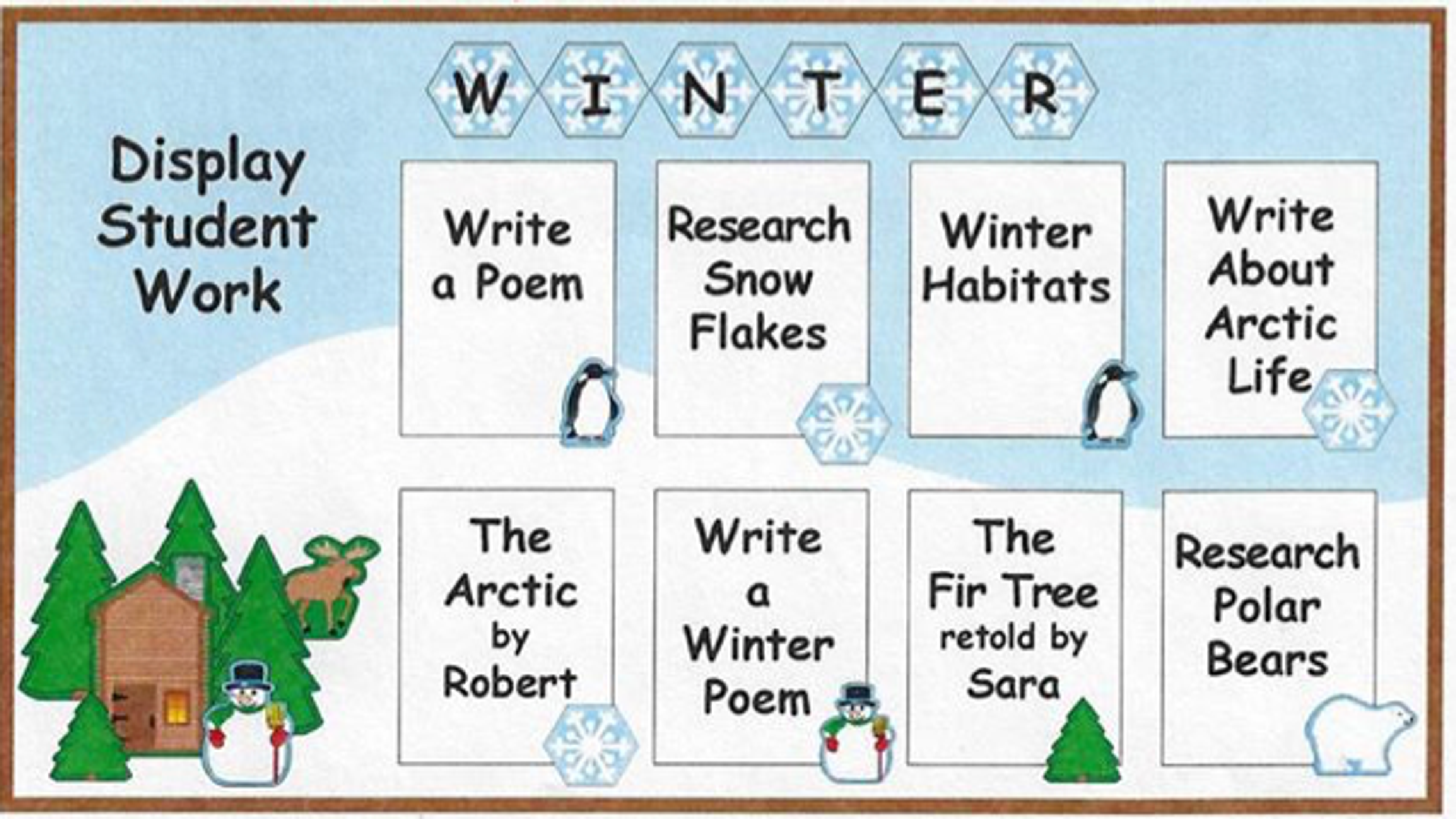 Set de Papelería Incluye Bloc de Notas Grande con 50 Hojas Carteles de Incentivo con Muñeco de Nieve Papel Decorativo Invierno con 30 Hojas y 288 Pegatinas