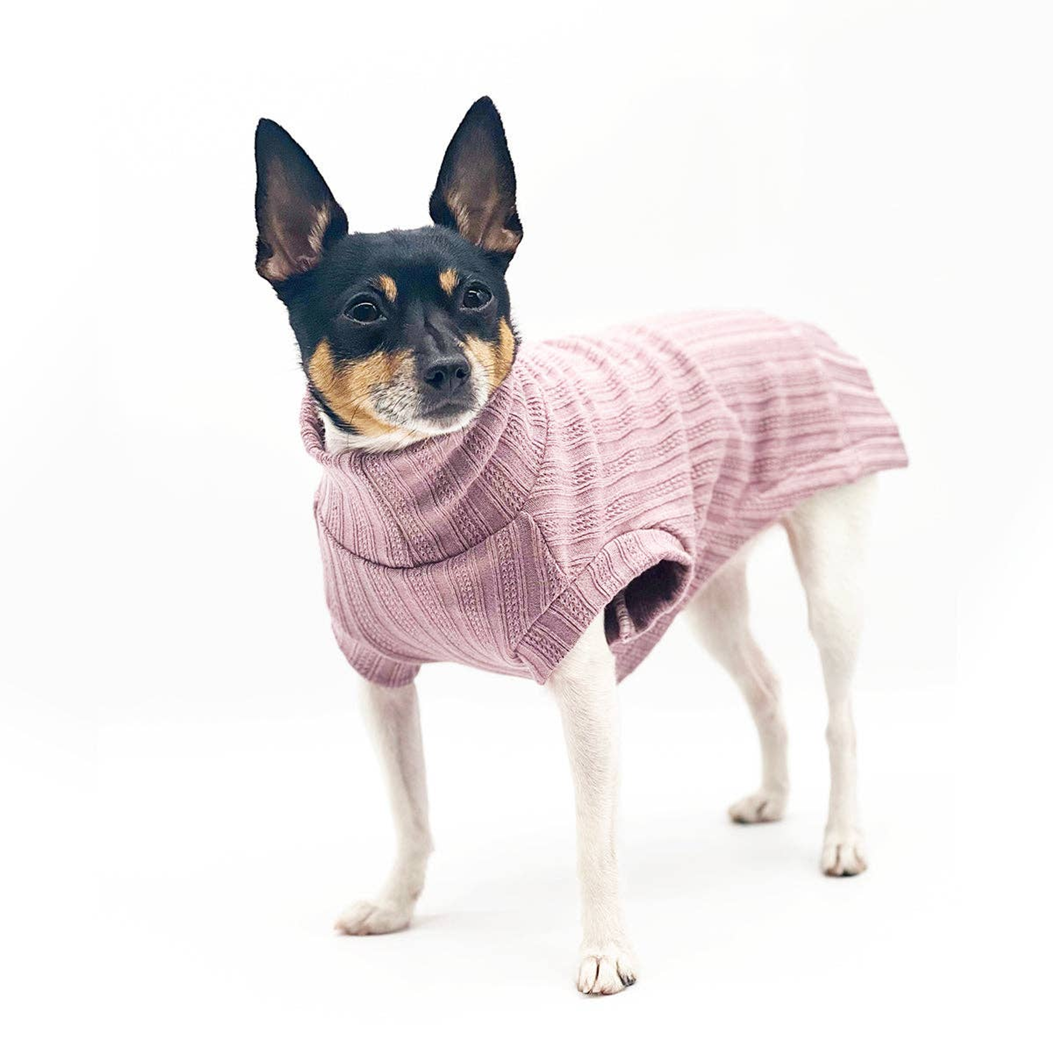 DCNY Mock Neck Sleeveless Sweater Tank Image 1