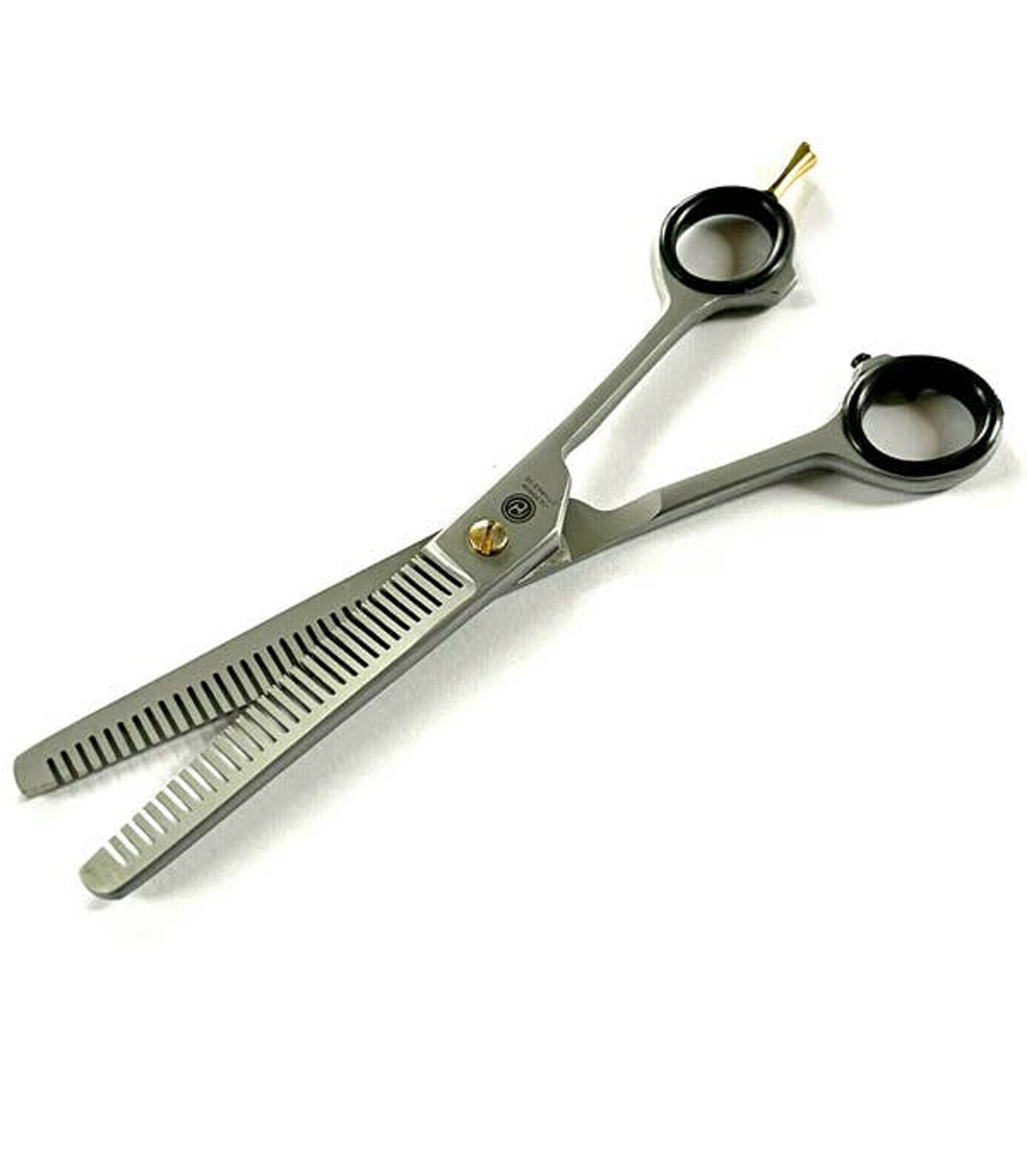 Pet Grooming Double Teeth Trimming Shears German Stainless Image 1