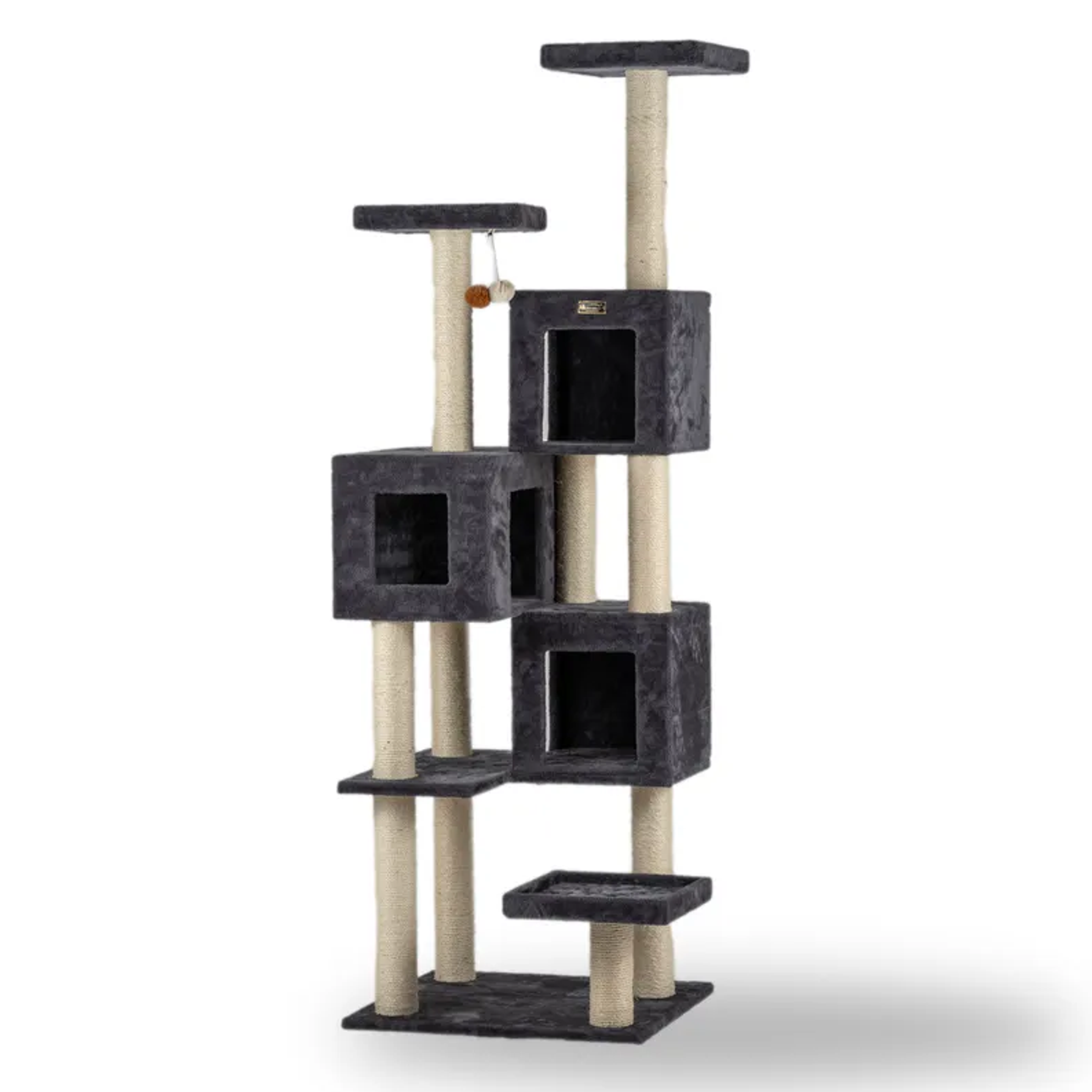 Griant Real Wood Cat Tower for Multiple Cats  A8104 Image 1