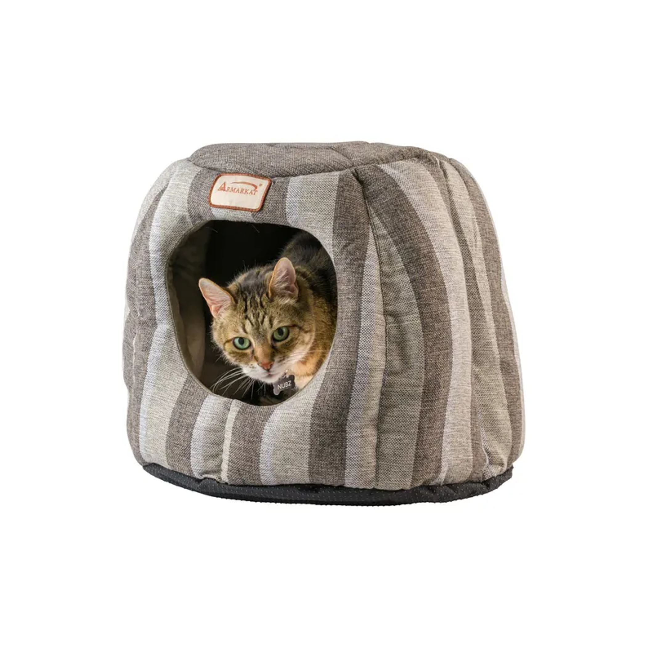 Armarkat Cat Cave Shape Bed W Anti- slip Base, Cushion Mat Image 1