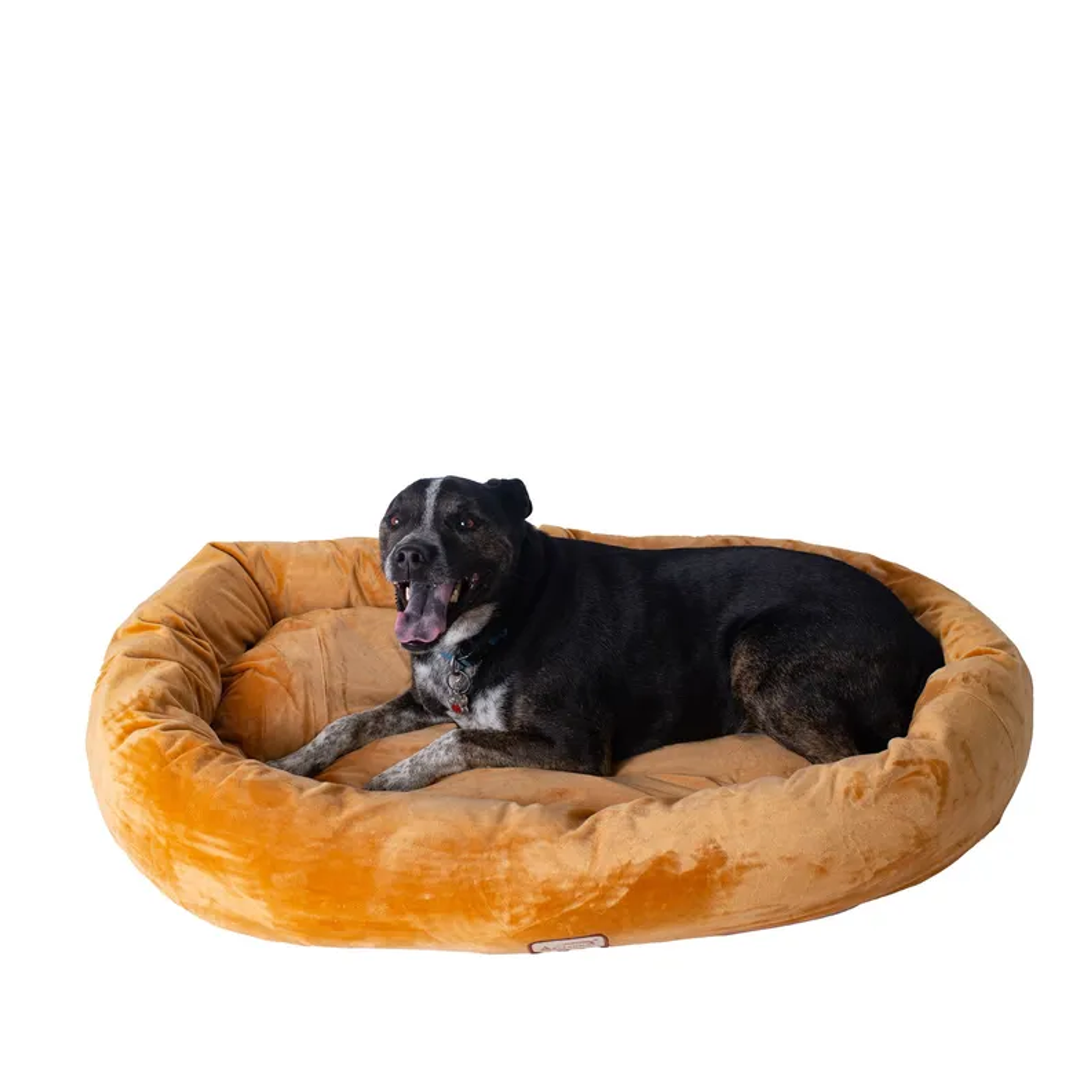 Armarkat Bolstered Pet Bed and Mat, ultra-soft Dog Bed S/M/L Image 1