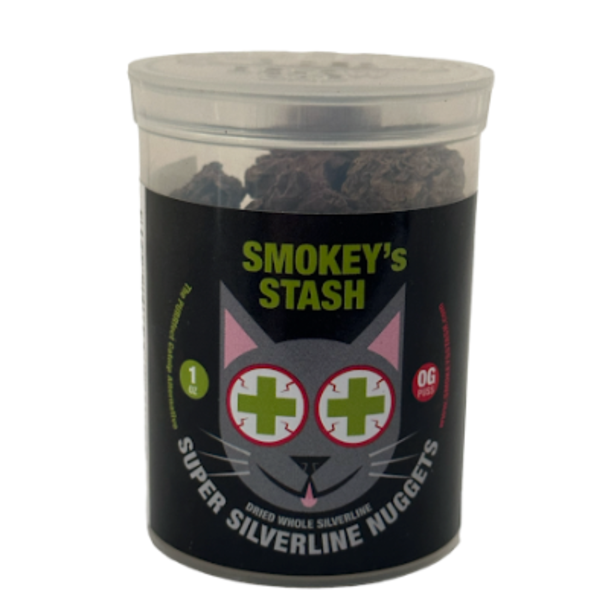 Smokey's Stash Silvervine Nuggets - Catnip Alternative Image 1