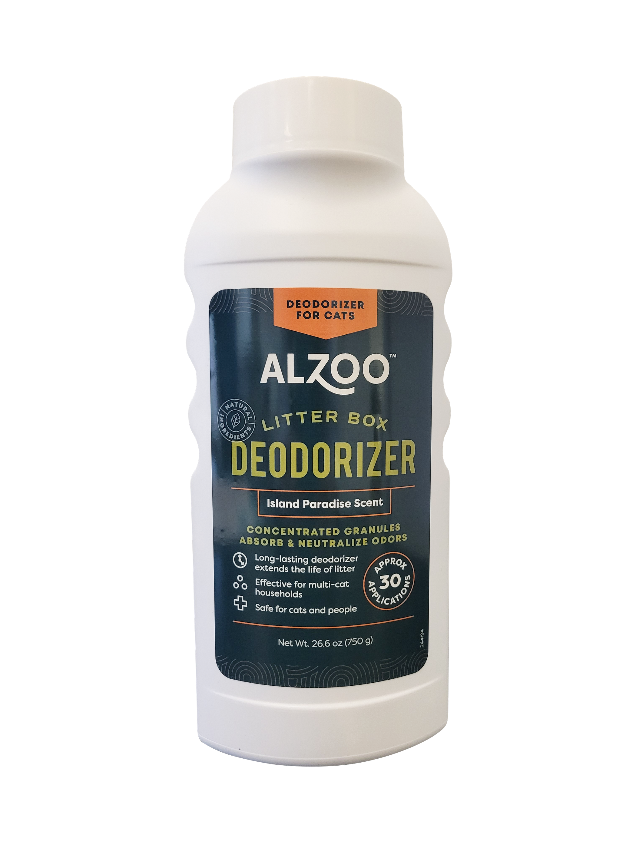 ALZOO Plant-Based Cat Litter Deodorizer Image 1