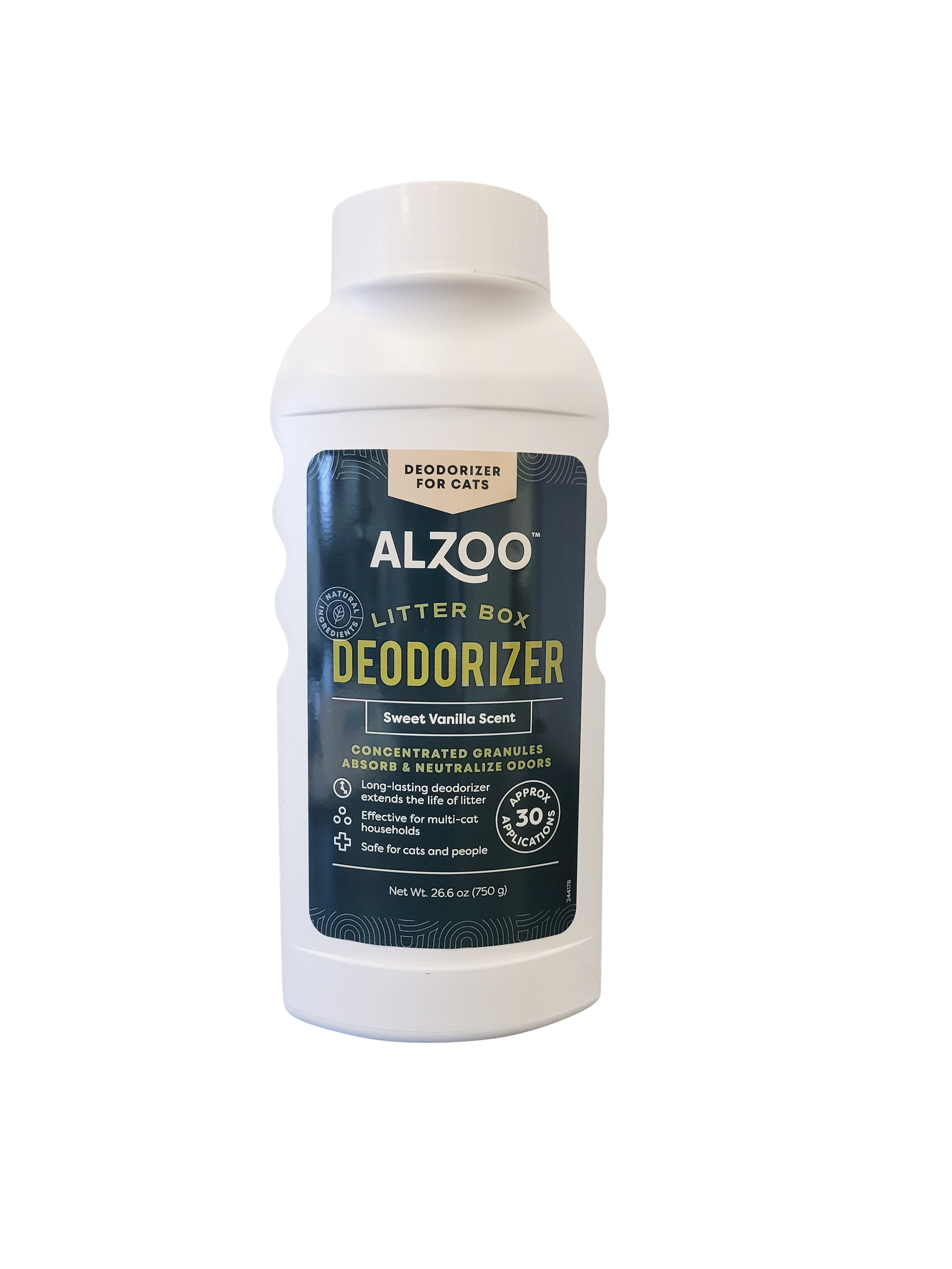 ALZOO Plant-Based Cat Litter Deodorizer Image 1