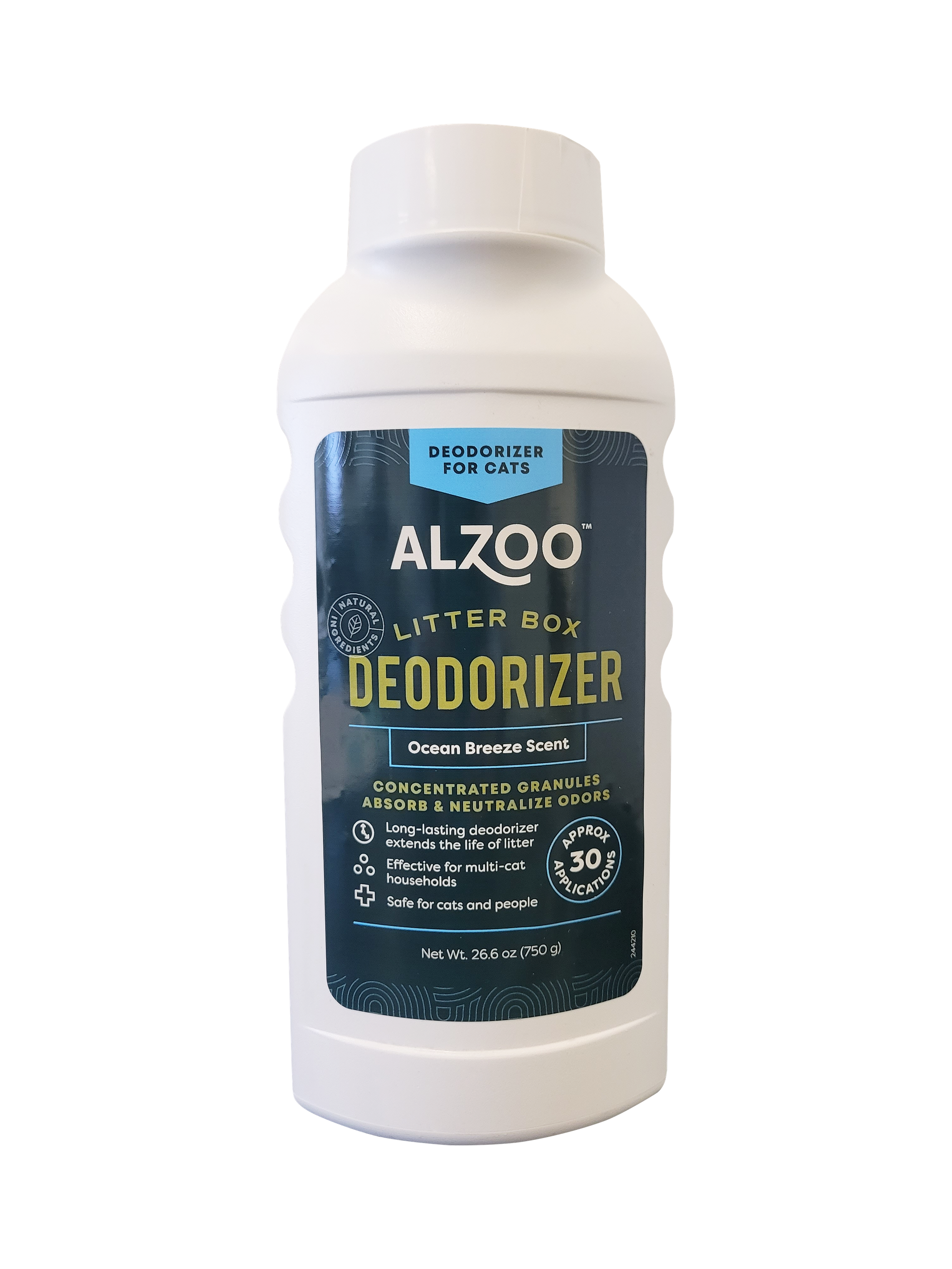 ALZOO Plant-Based Cat Litter Deodorizer Image 1