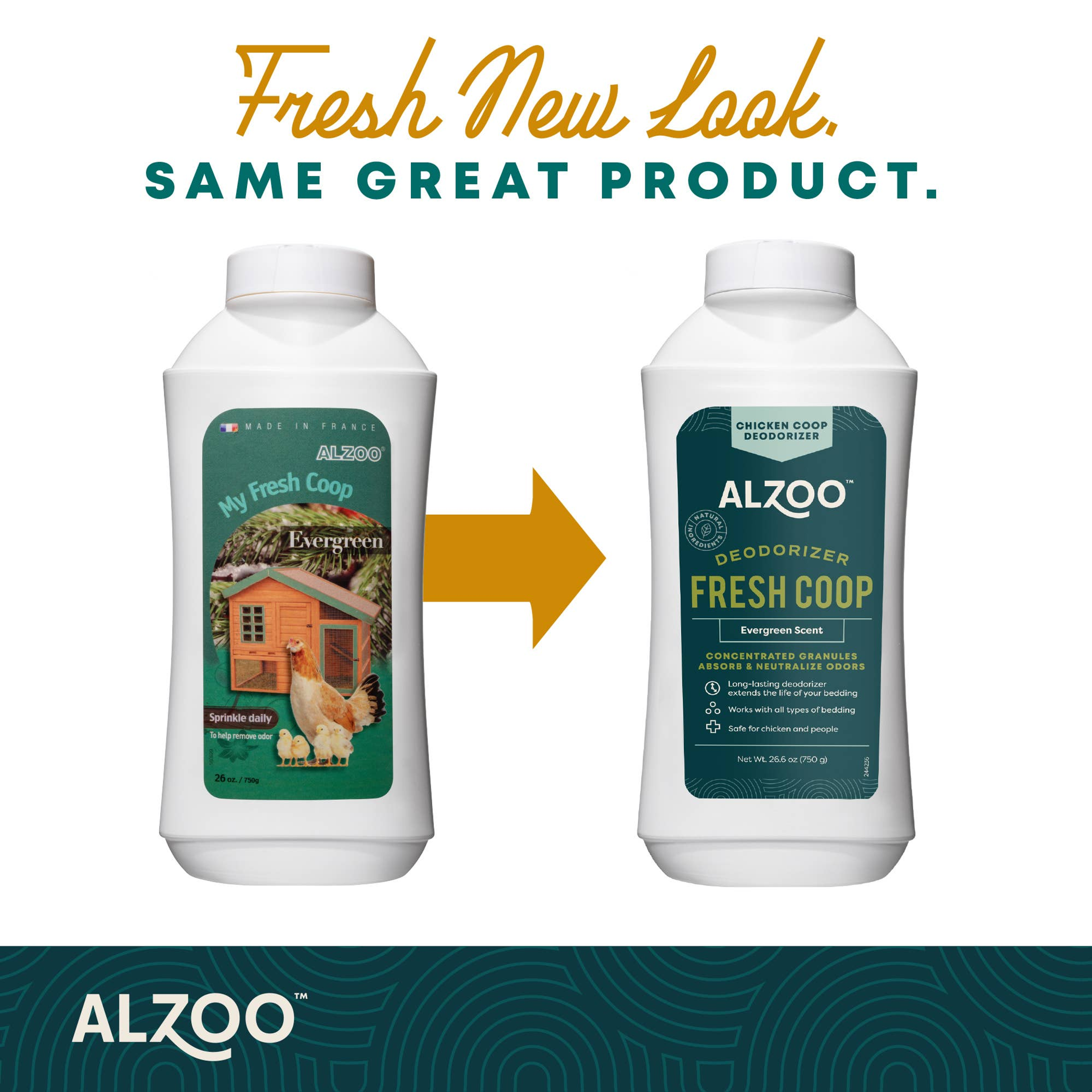 Deodorizer Chicken Coop Neutralize Prevent Odor Formation Prolong Bedding Life 26 oz Approx 30 Applications Natural Granules Evergreen Scent