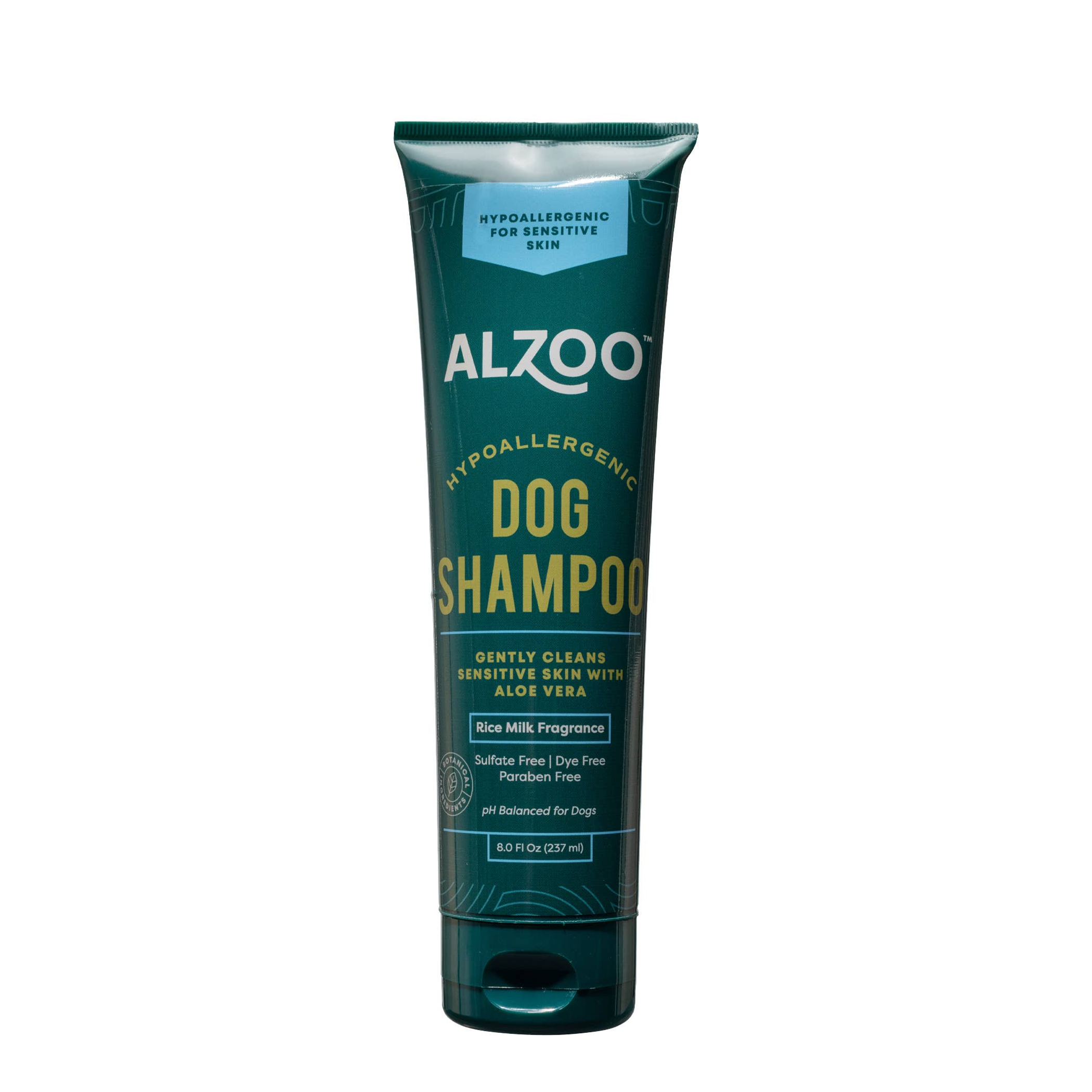 ALZOO Plant-Based Hypoallergenic Dog Shampoo, 8oz Image 1