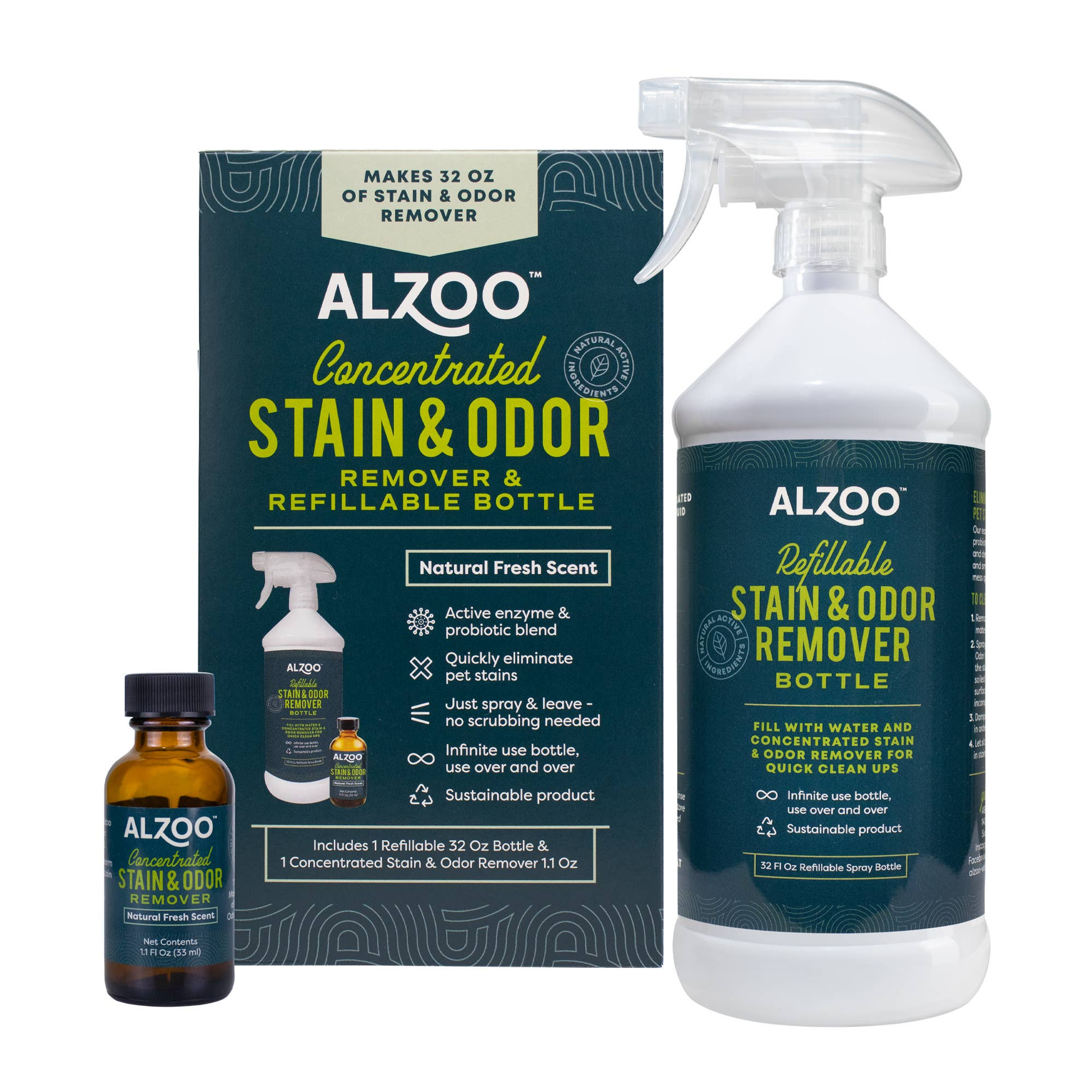ALZOO Concentrated Shampoo Powder Kit Image 1