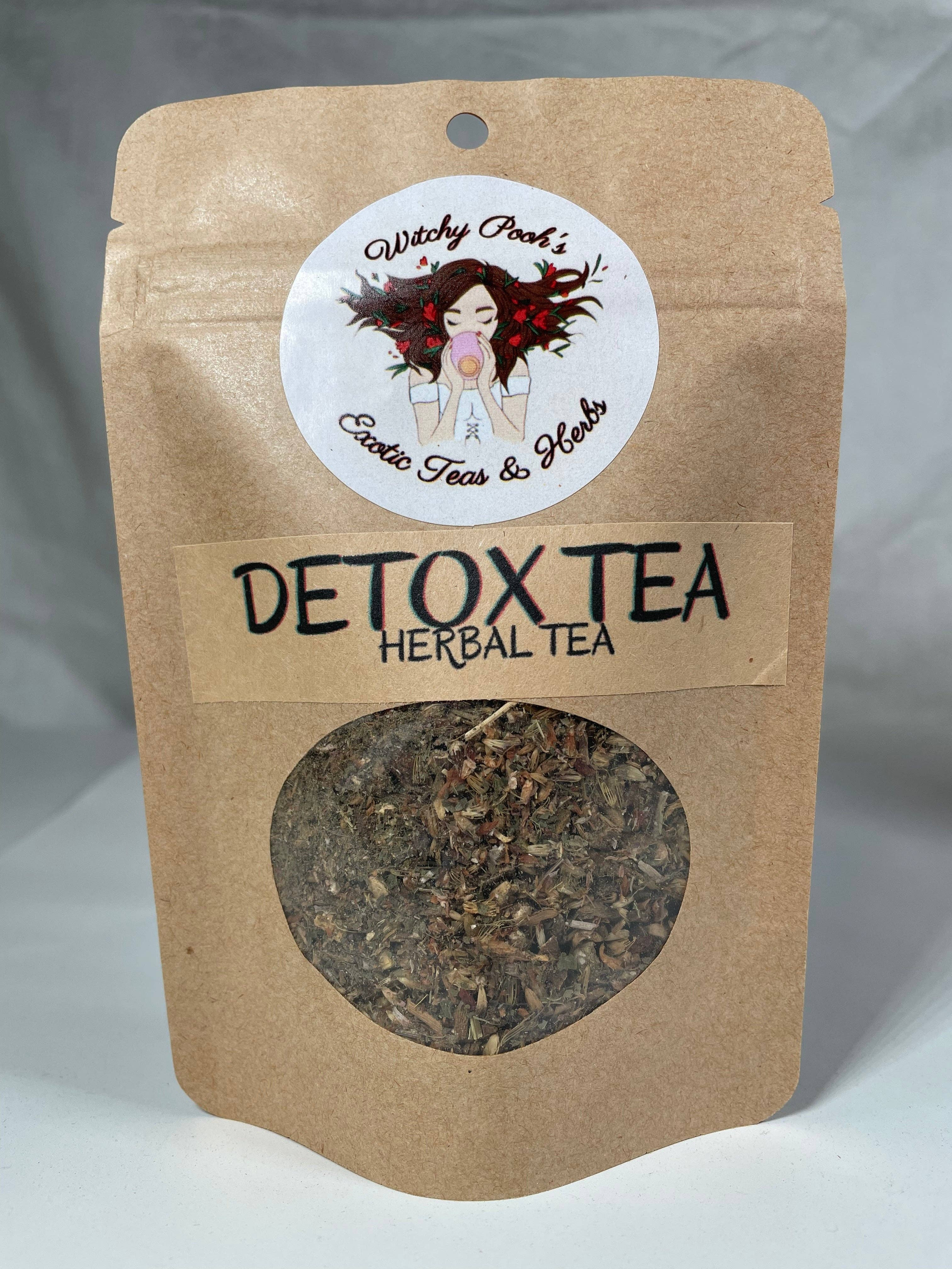 Herbal Tea Detox Tea Designed to Clear Body of Toxins Pathogens and Free Radicals Recommended for Weekly or Monthly Use