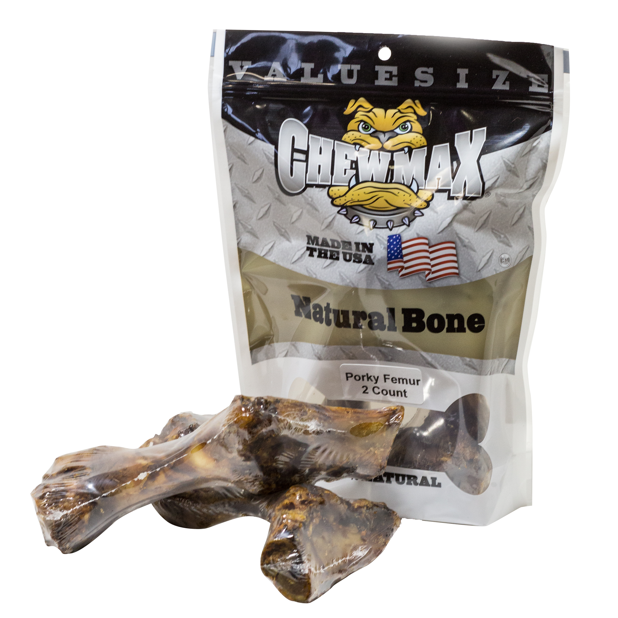 Porky Femur Dog Bones Image 1