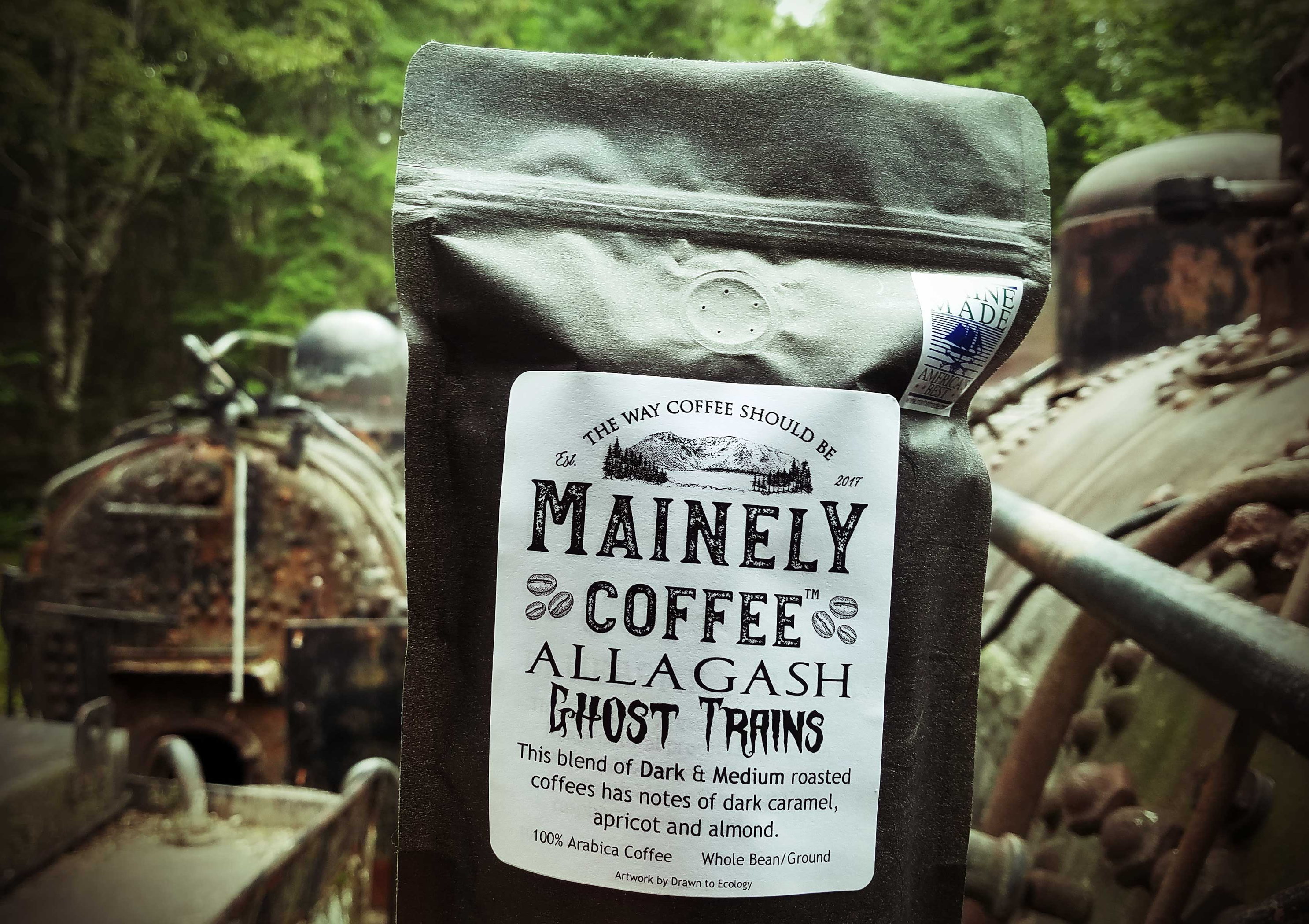 Coffee Blend Dark and Medium Roasted Rich Creamy Body with Strong Notes of Dark Caramel Apricot and Almond Suitable for French Press Cold Brew Aeropress Siphon