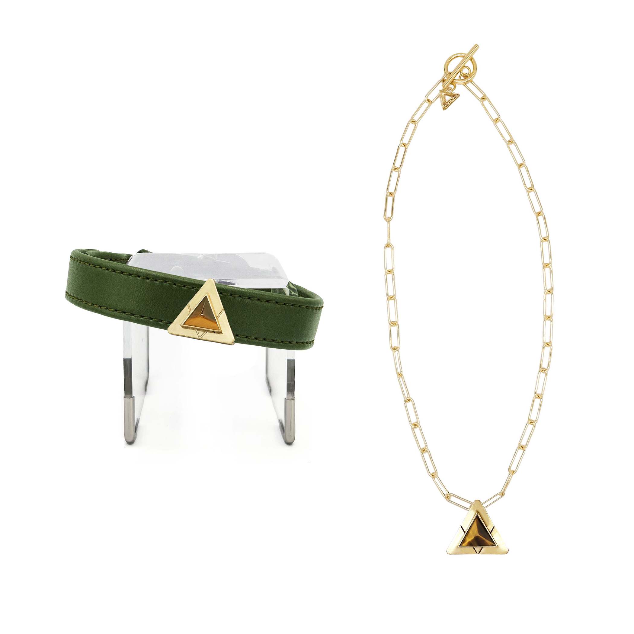 Olive Tiger Match Your Pet Gift Set Image 1