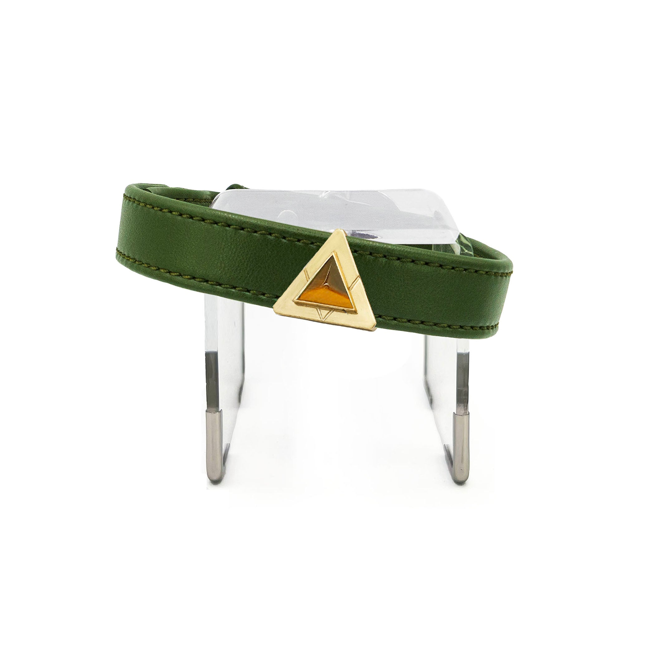 Olive Tiger Collar Charm Set Image 1