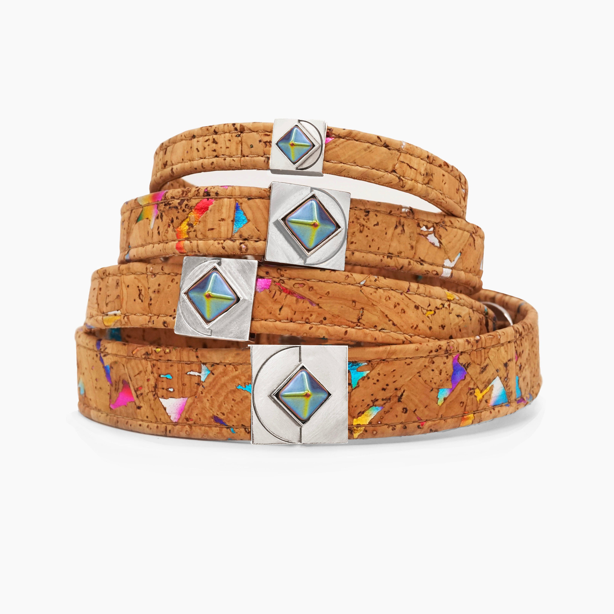 Rainbow Pride Collar Charm Set Image 1