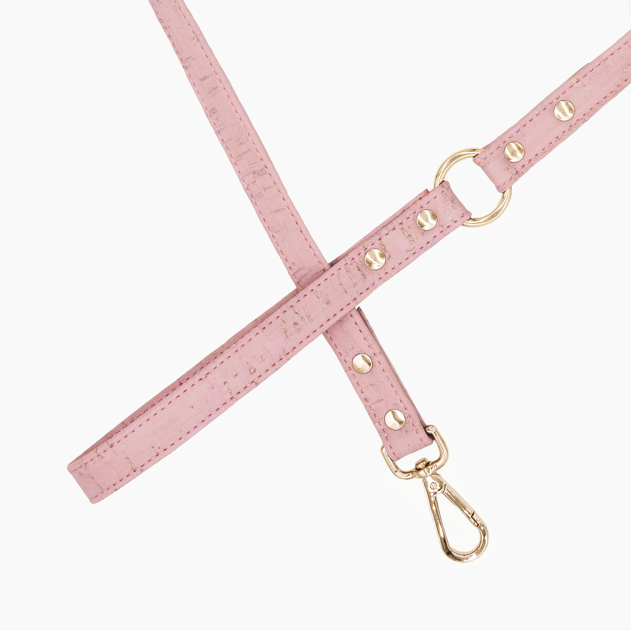 Love Pink Cork Leather Leash Image 1