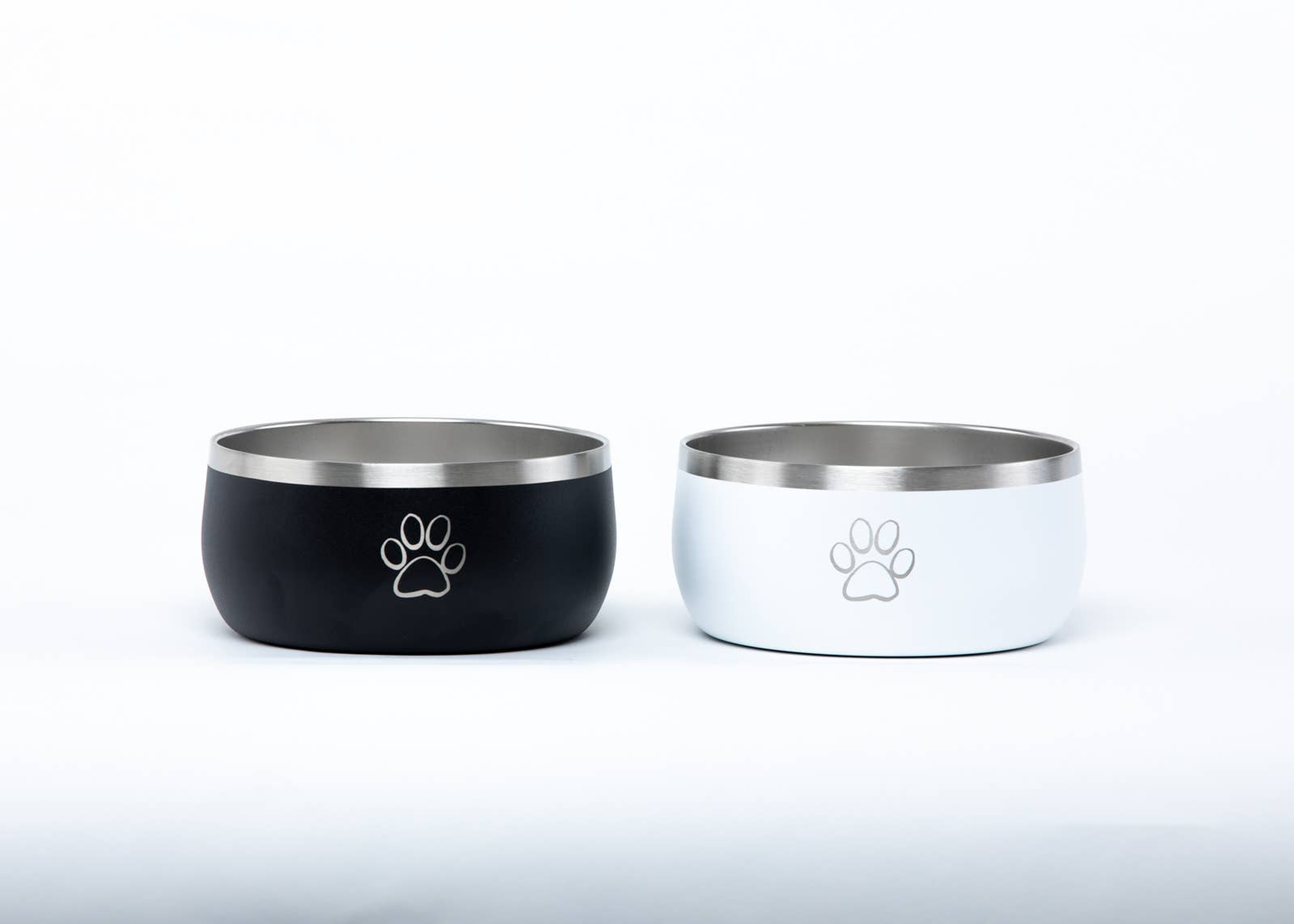Stainless Steel Dog Bowl Set Image 1