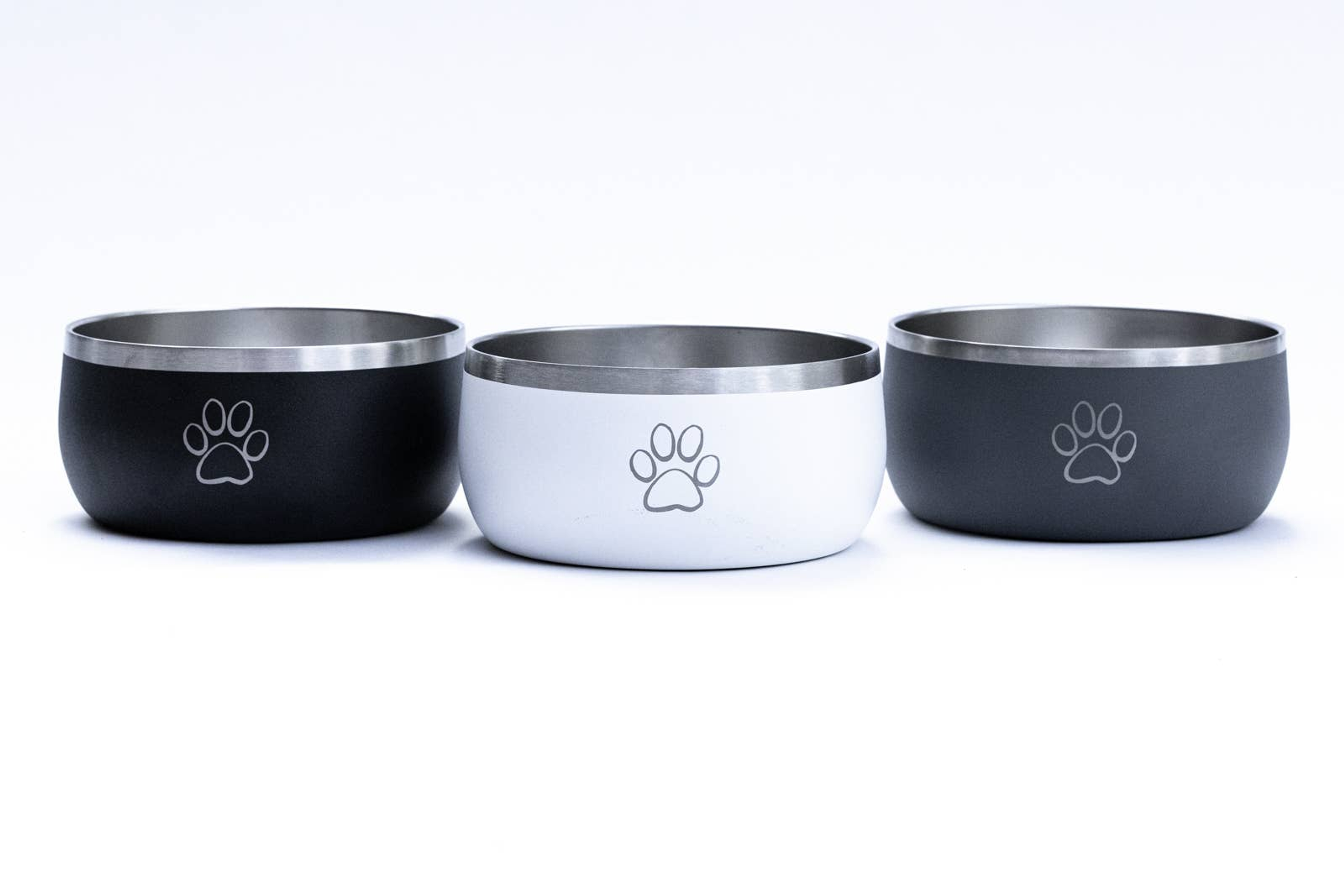 Stainless Steel Dog Bowl Set Image 1