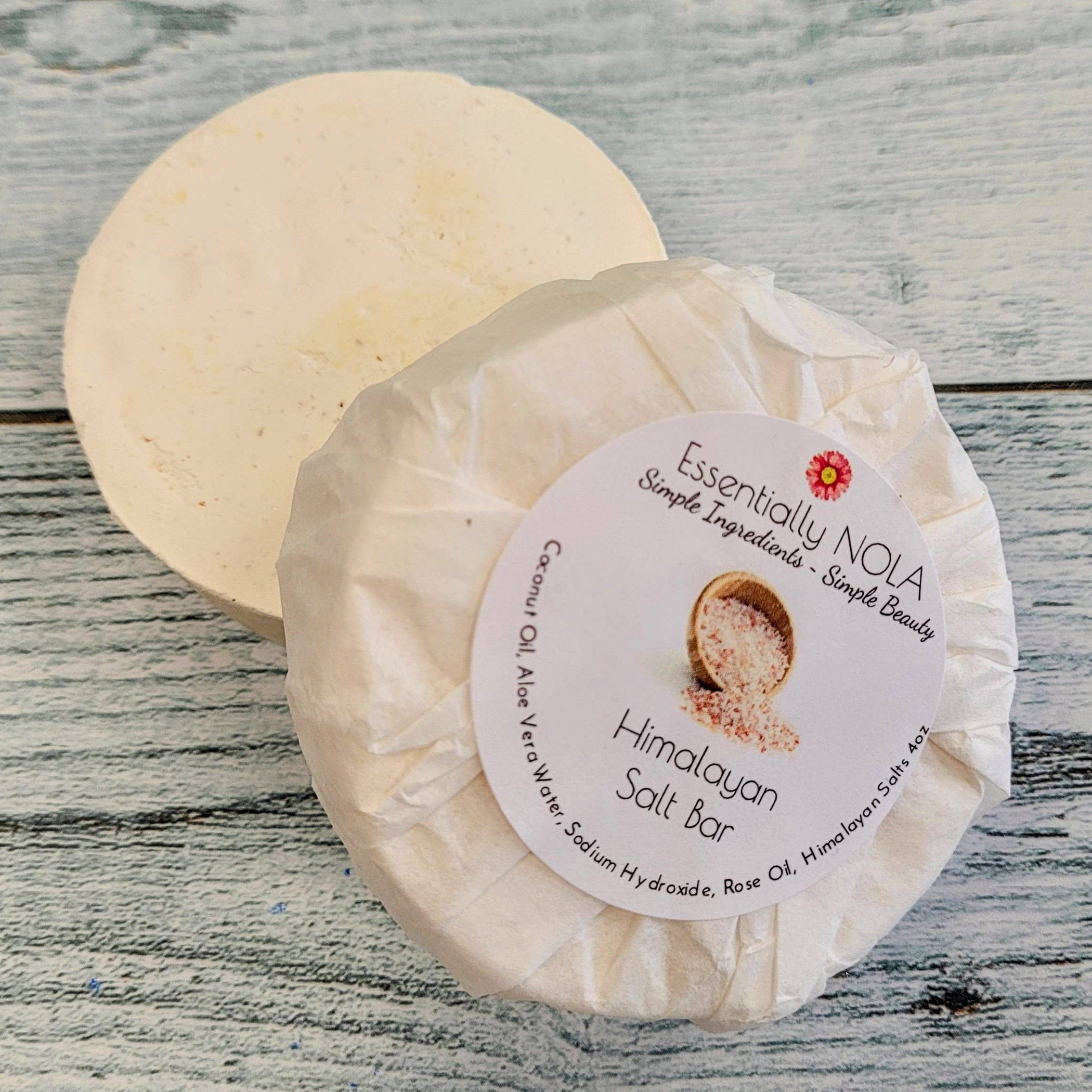 Soap Himalayan Salt Bar Moisturizing Skin Conditioner Exfoliating Creamy Lather 4 oz