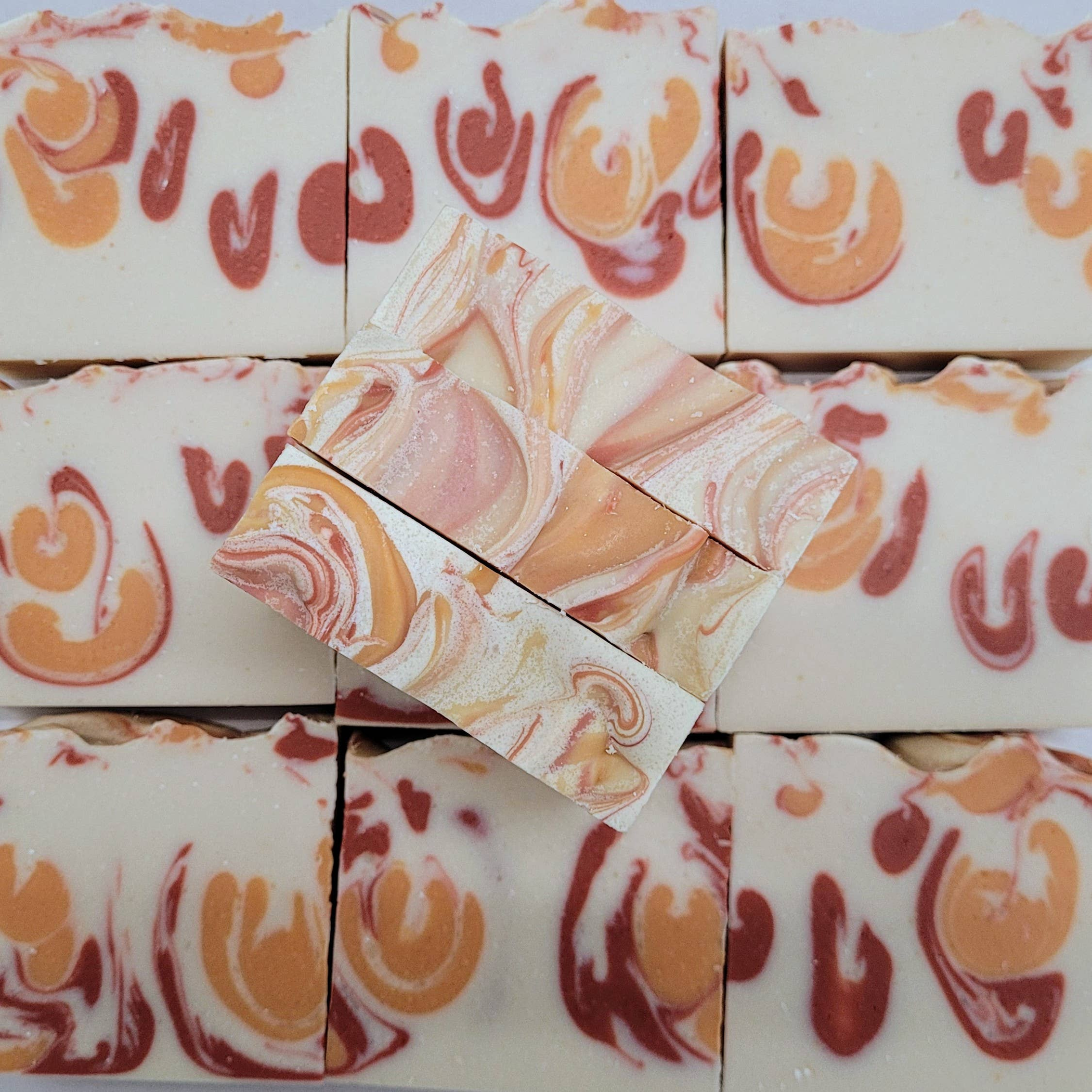 Soap Body Cleanser Seasonal Scents Pumpkin Spice Autumn Harvest Coffee Cream Turmeric Ginger 5.5oz Biodegradable Packaging Natural Ingredients Handcrafted