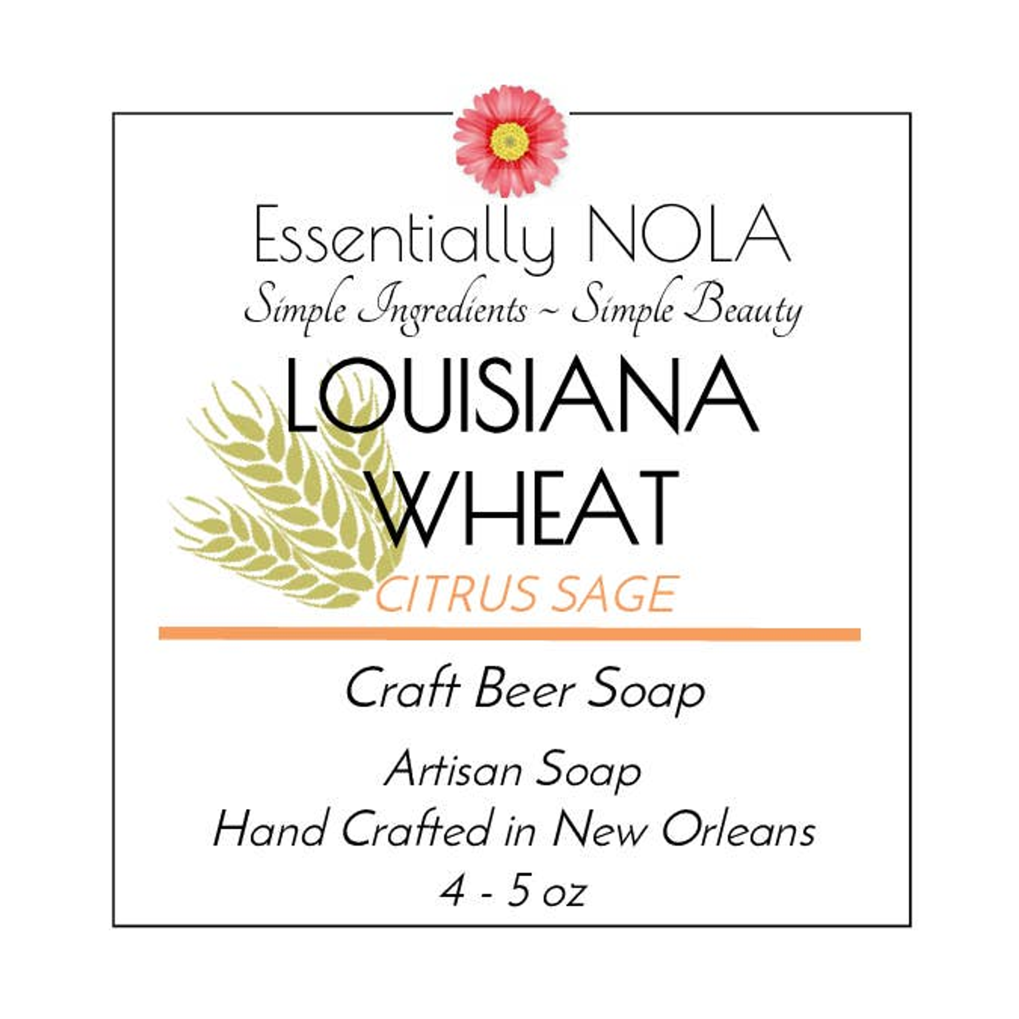 Soap Craft Beer Bathe In Beer Hopped IPA Citrus Pine 5oz Biodegradable Packaging Handcrafted Natural Ingredients