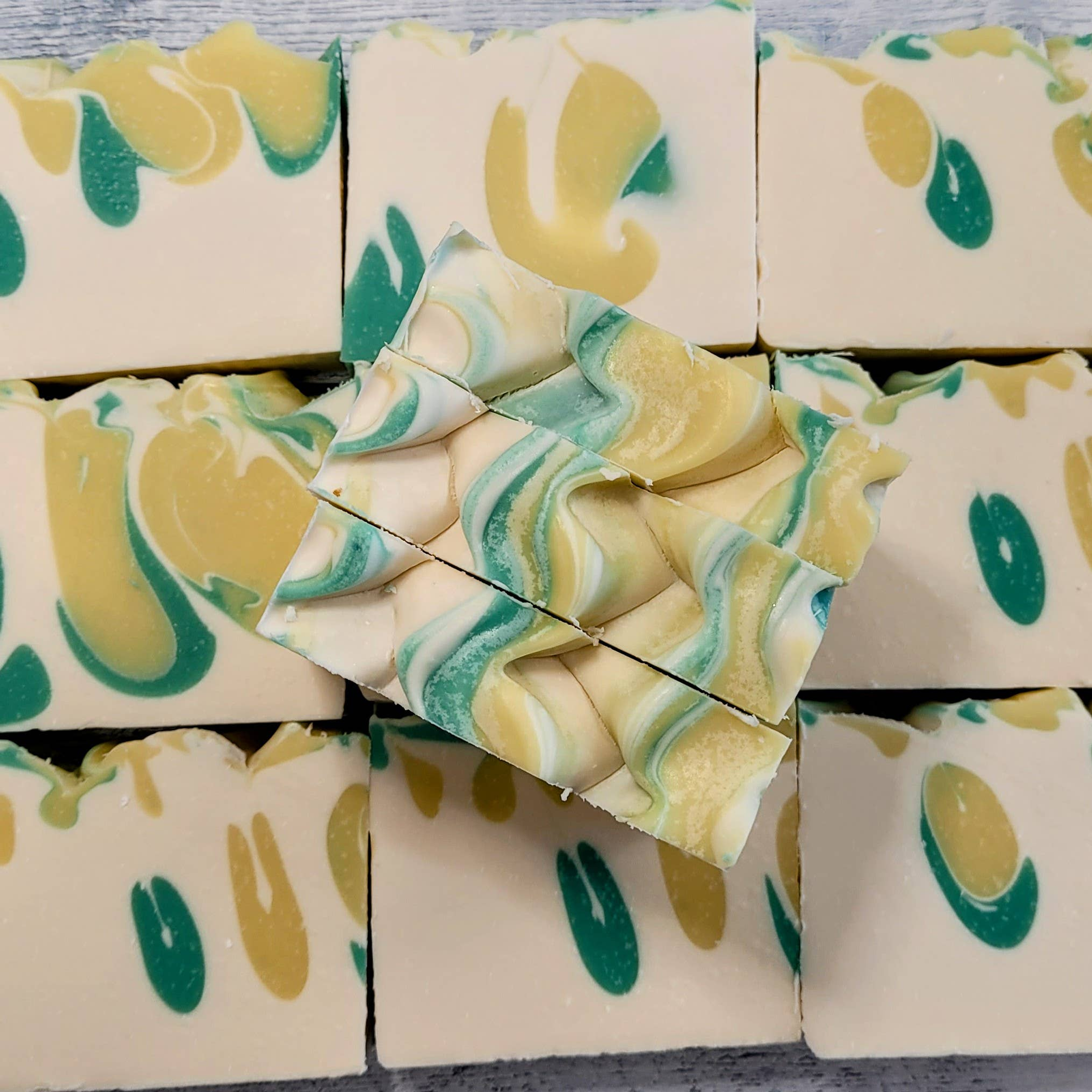 Soap Herbal Clean Eucalyptus Rosemary 5oz Biodegradable Packaging Handcrafted Palm-Free