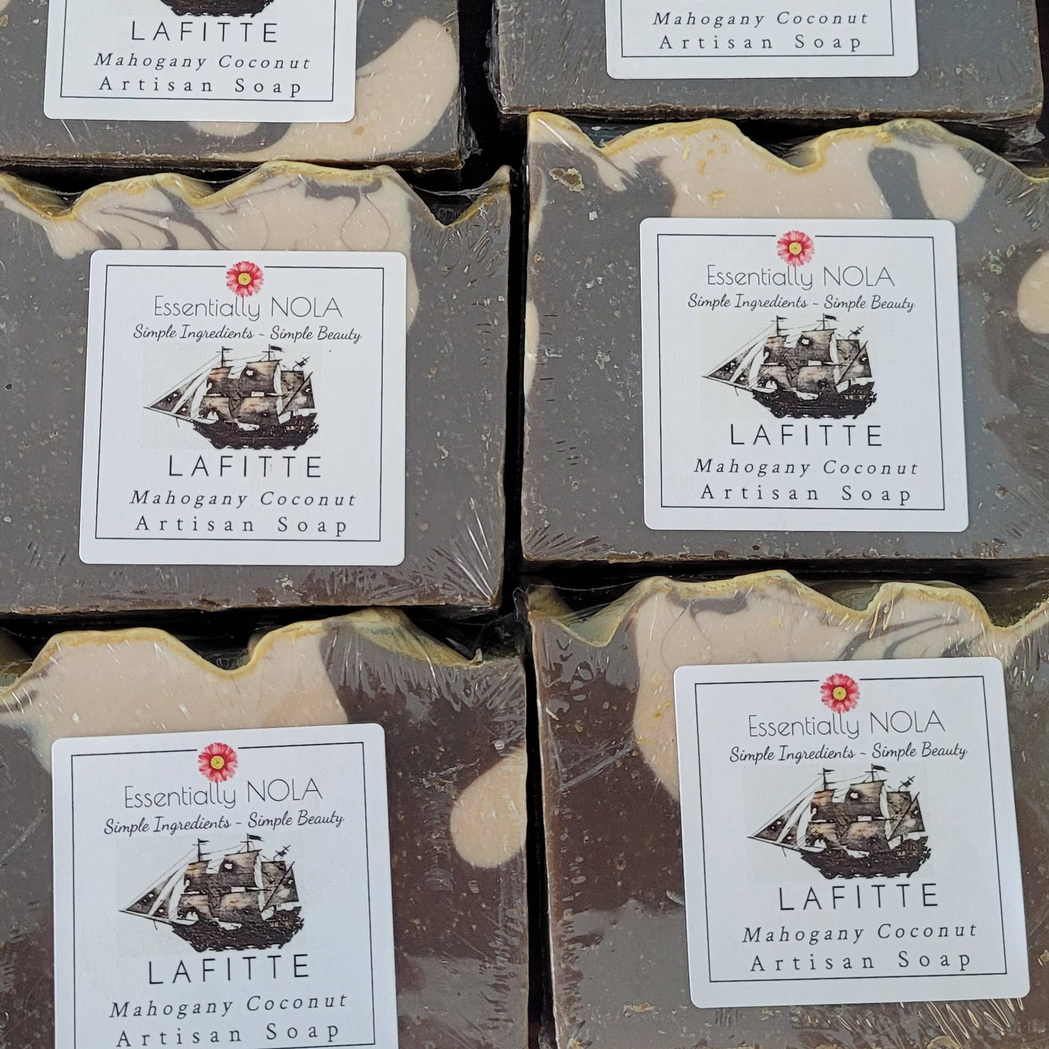 Soap Coconut Milk Skin Loving Formula Unisex Scent Tropical Woodsy Biodegradable Packaging 4 Ounces