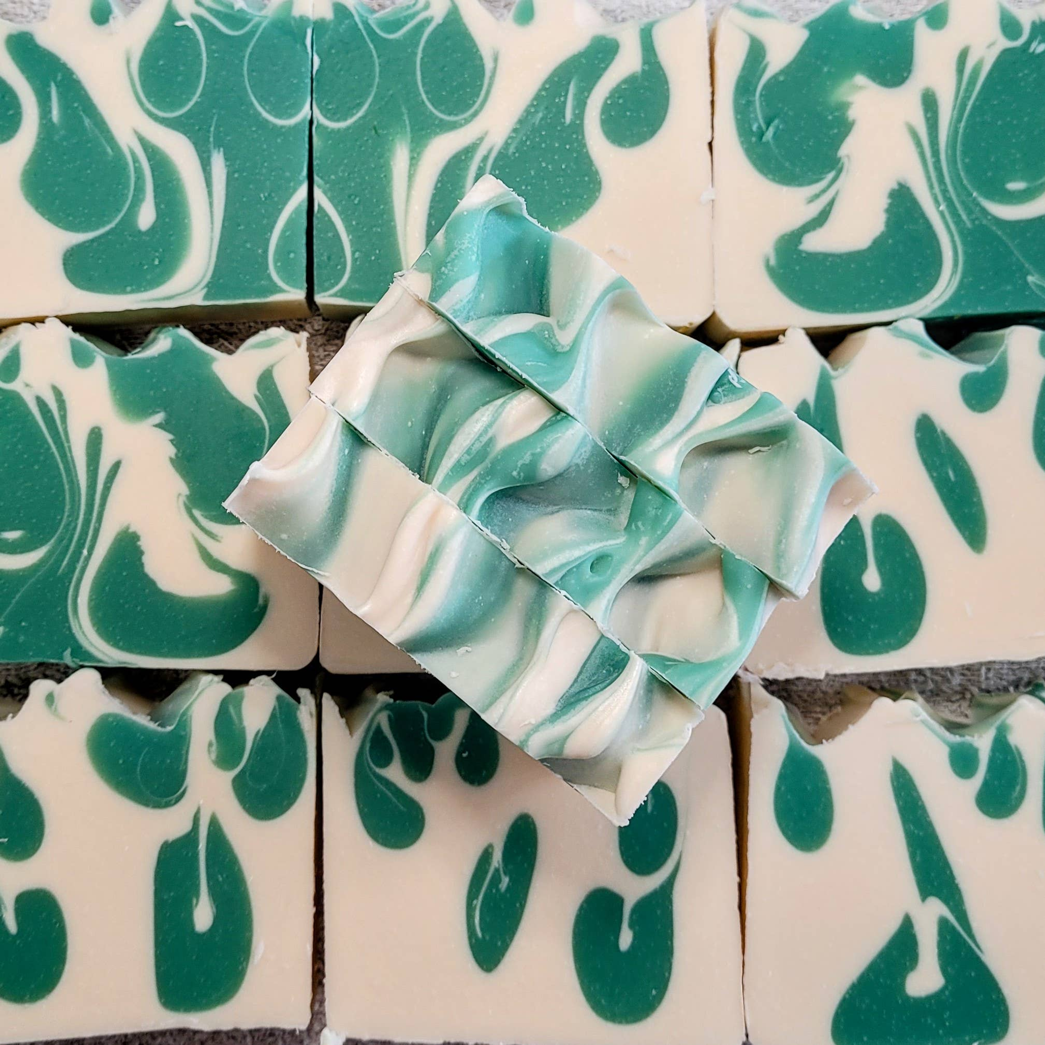 Soap Herbal Blend Eucalyptus Spearmint Coconut Milk Lavender Flowers Biodegradable Packaging Regular Unbranded