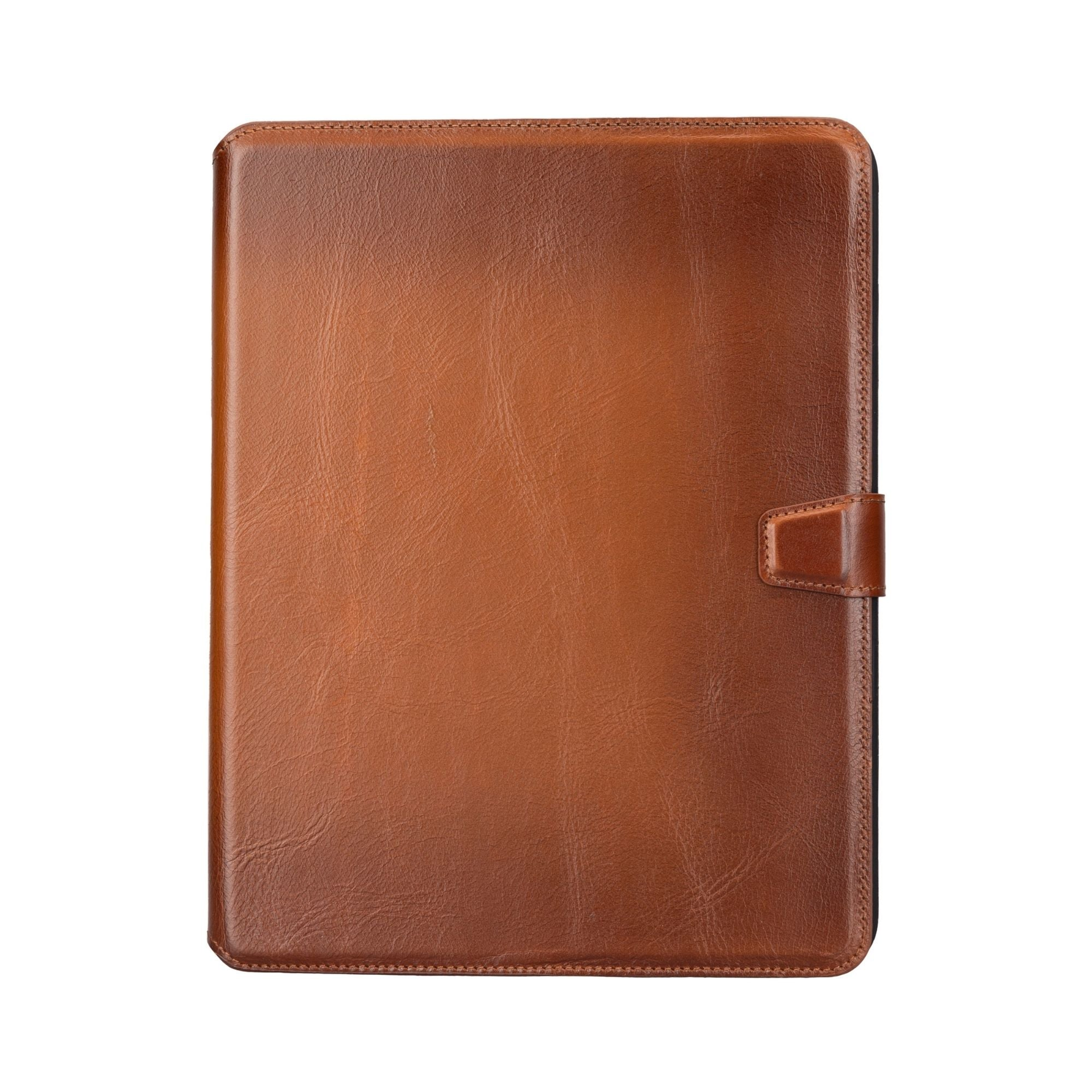 Funda de cuero para Apple iPad 10.9 pulgadas 10ta generación con protección completa color bonito y ranura para Apple iPad Pen hecha a mano