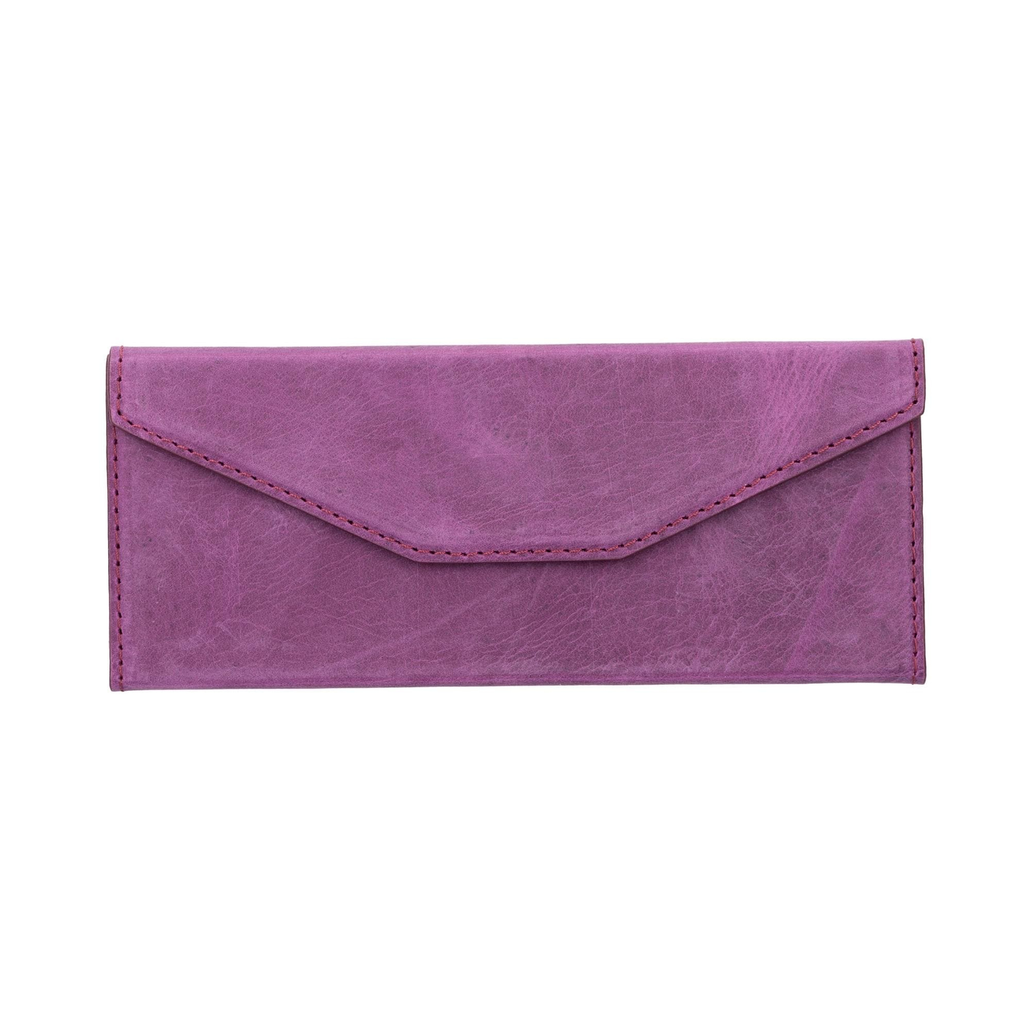 Glasses Case Hard Structure Foldable Leather Modern Design Magnetic Closure Stylish Protection for Eyewear