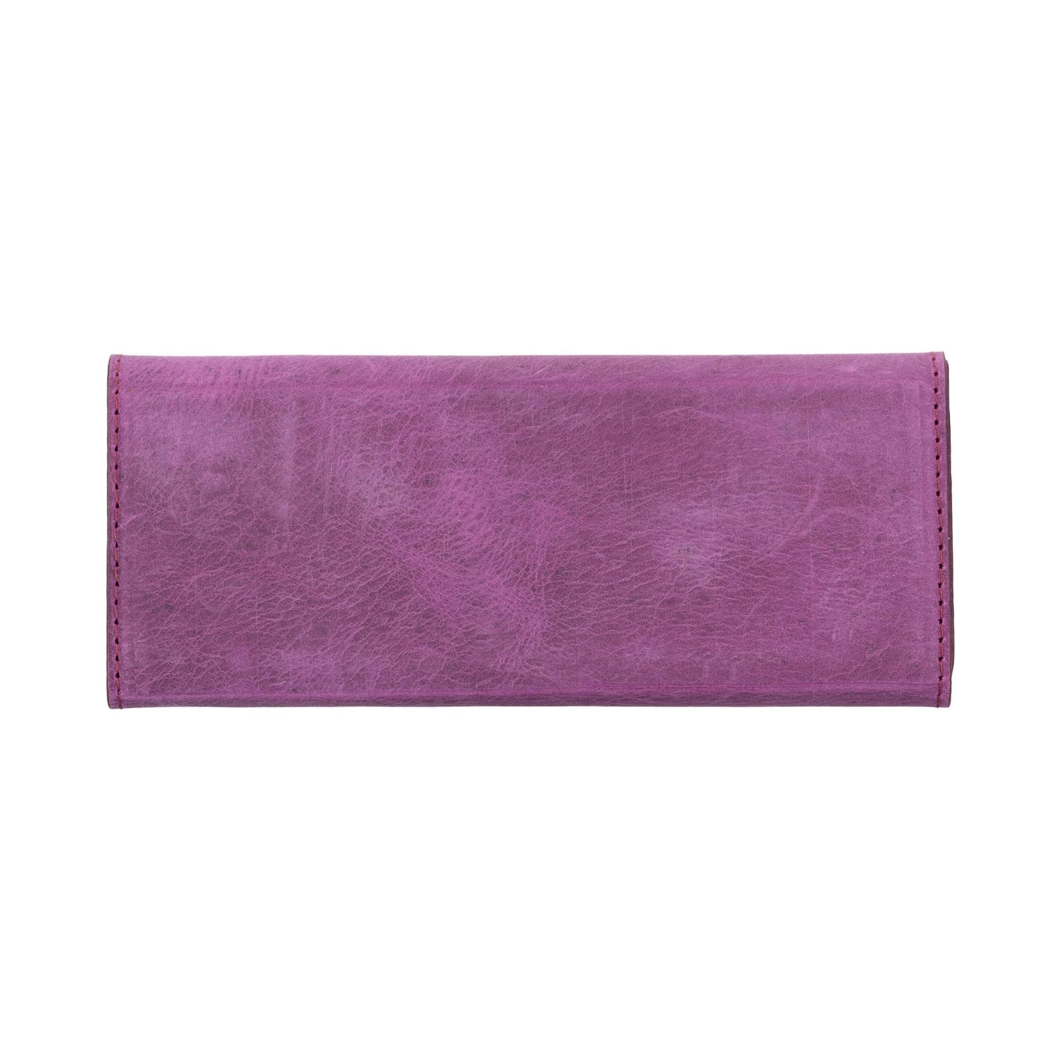 Glasses Case Hard Structure Foldable Leather Modern Design Magnetic Closure Stylish Protection for Eyewear