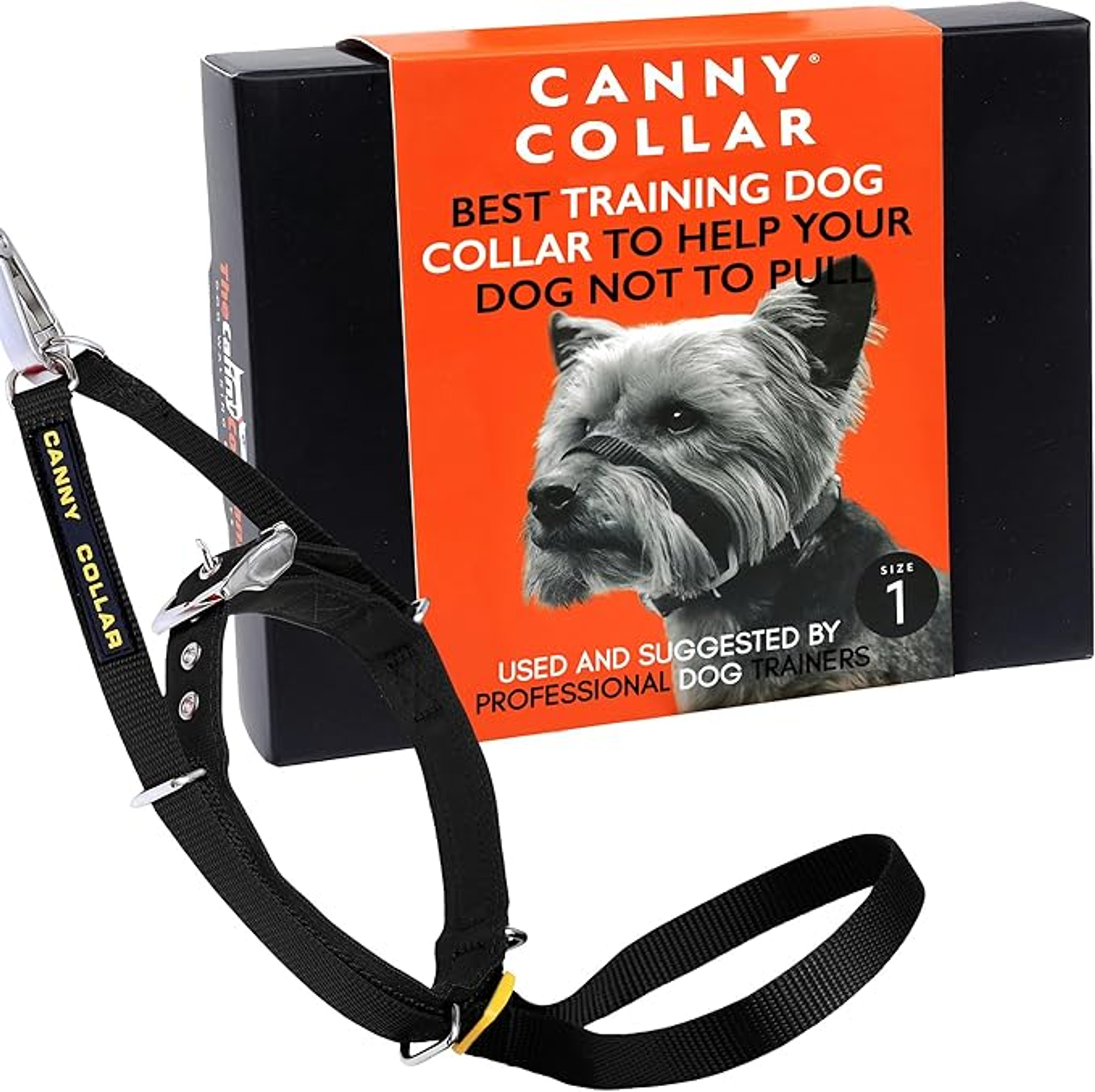 Canny Collar No-Pull Dog Head Collar Gentle & Humane Leash Training Aid Image 1