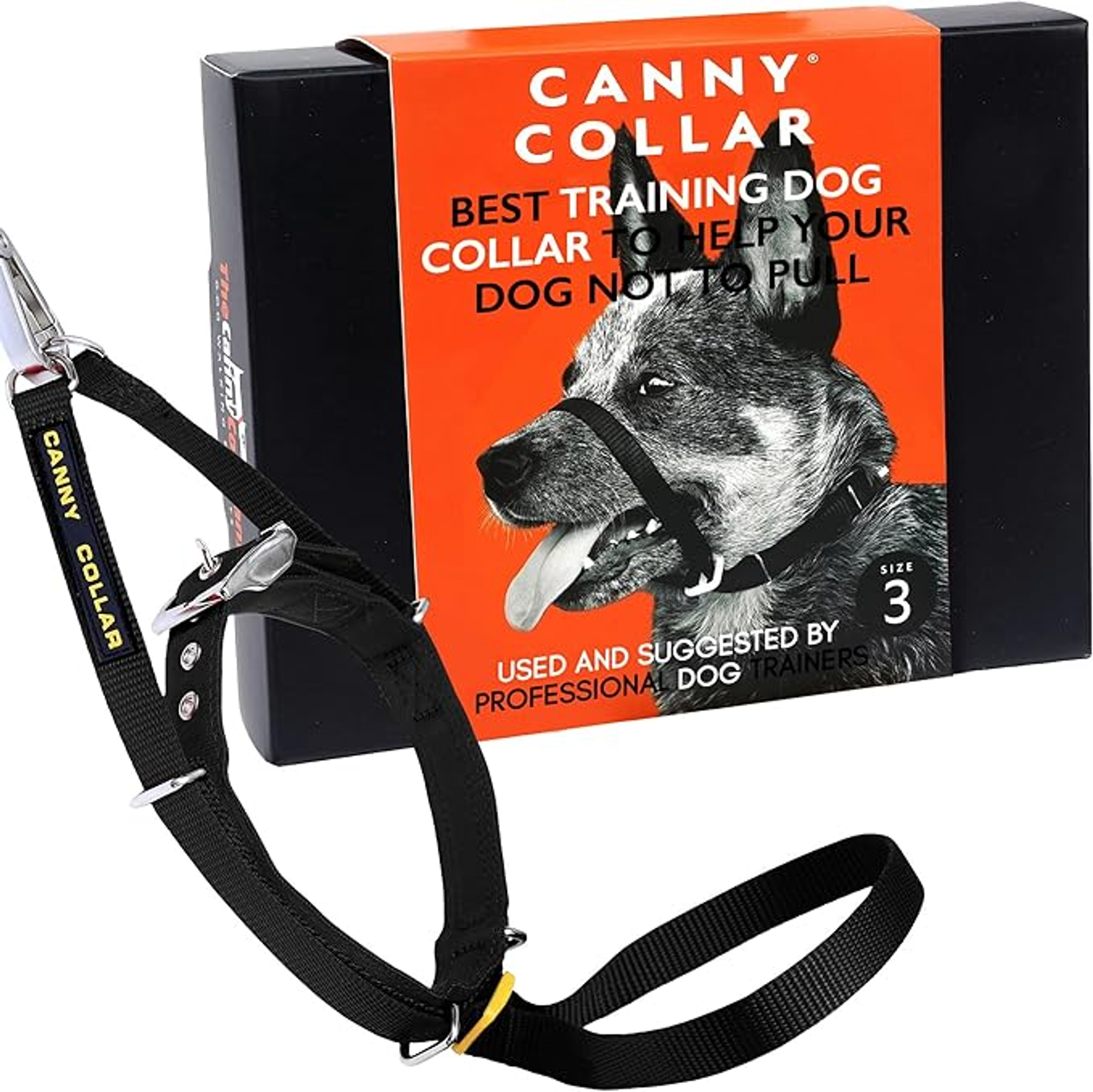 Canny Collar No-Pull Dog Head Collar Gentle & Humane Leash Training Aid Image 1