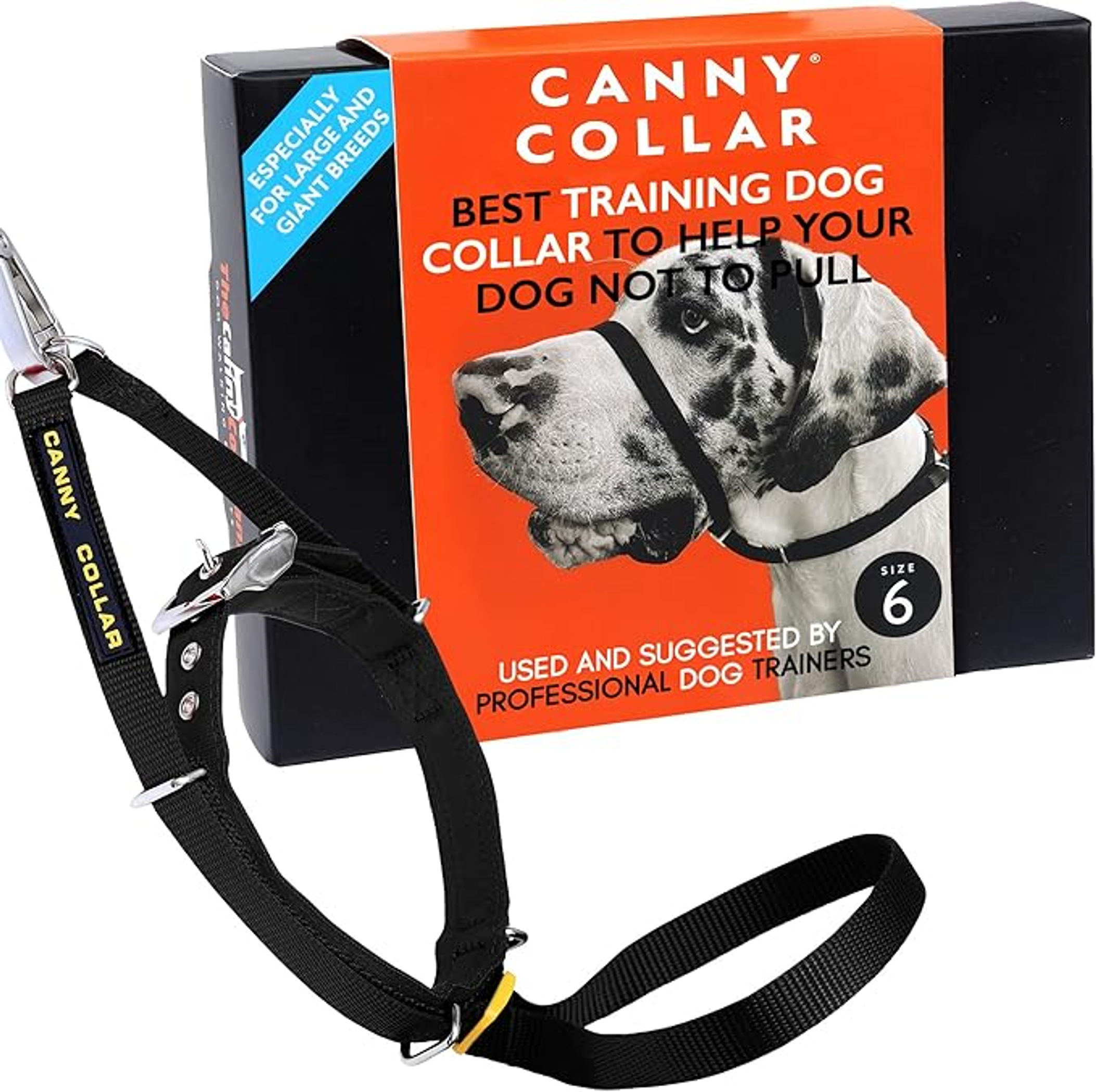 Canny Collar No-Pull Dog Head Collar Gentle & Humane Leash Training Aid Image 1