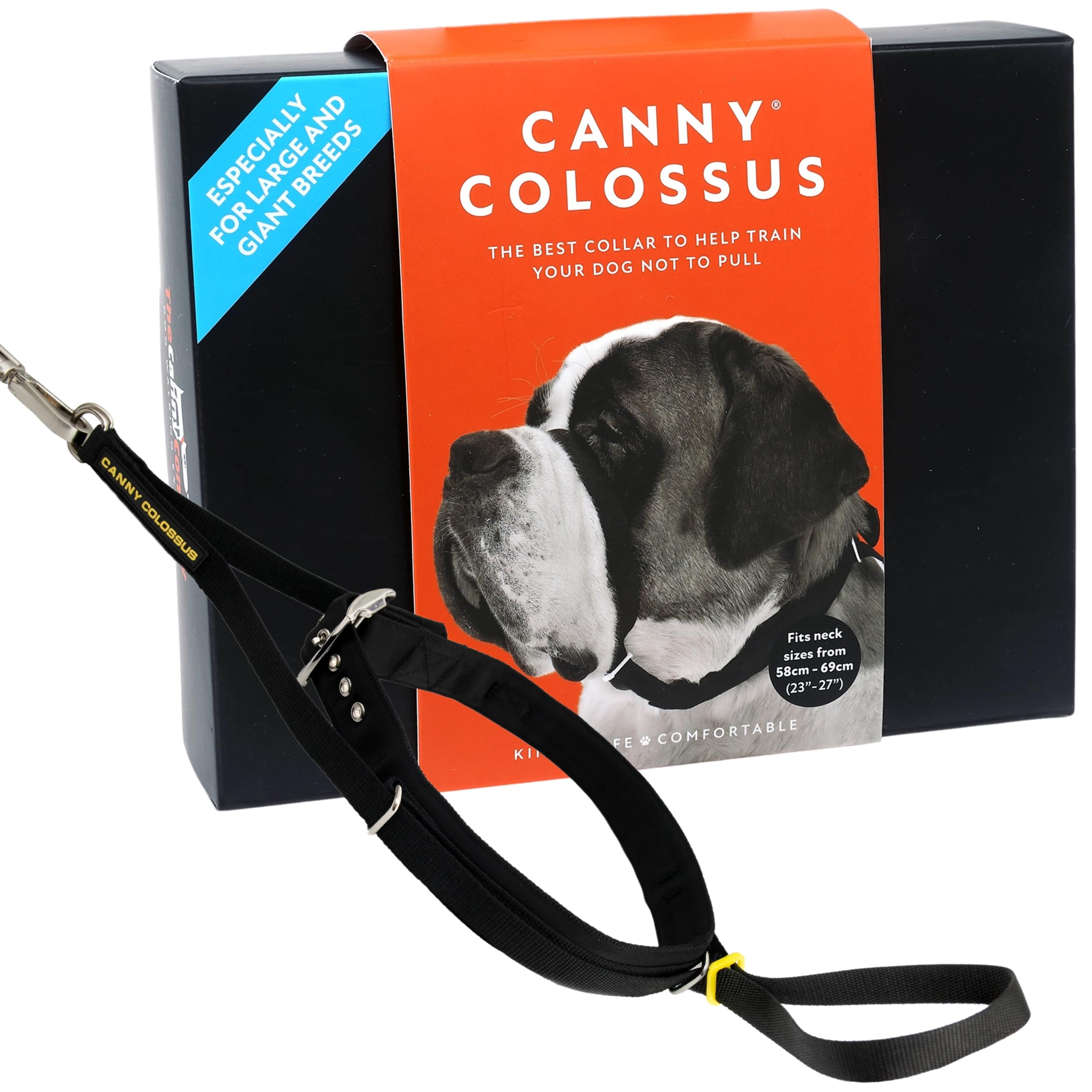Canny Colossus No-Pull Dog Head Collar Gentle & Humane Leash Training Aid Image 1