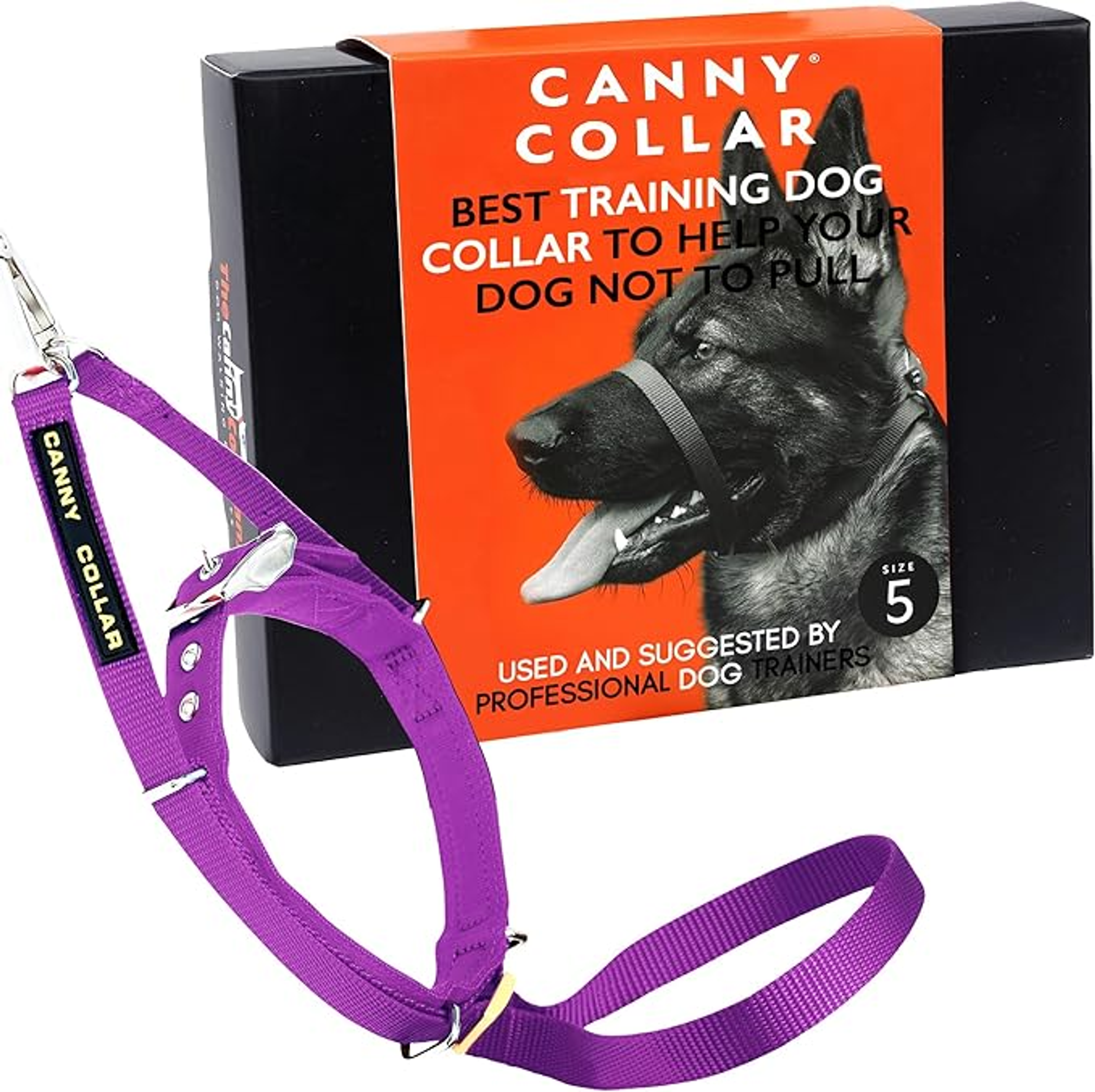 Canny Collar No-Pull Dog Head Collar Gentle & Humane Leash Training Aid Image 1